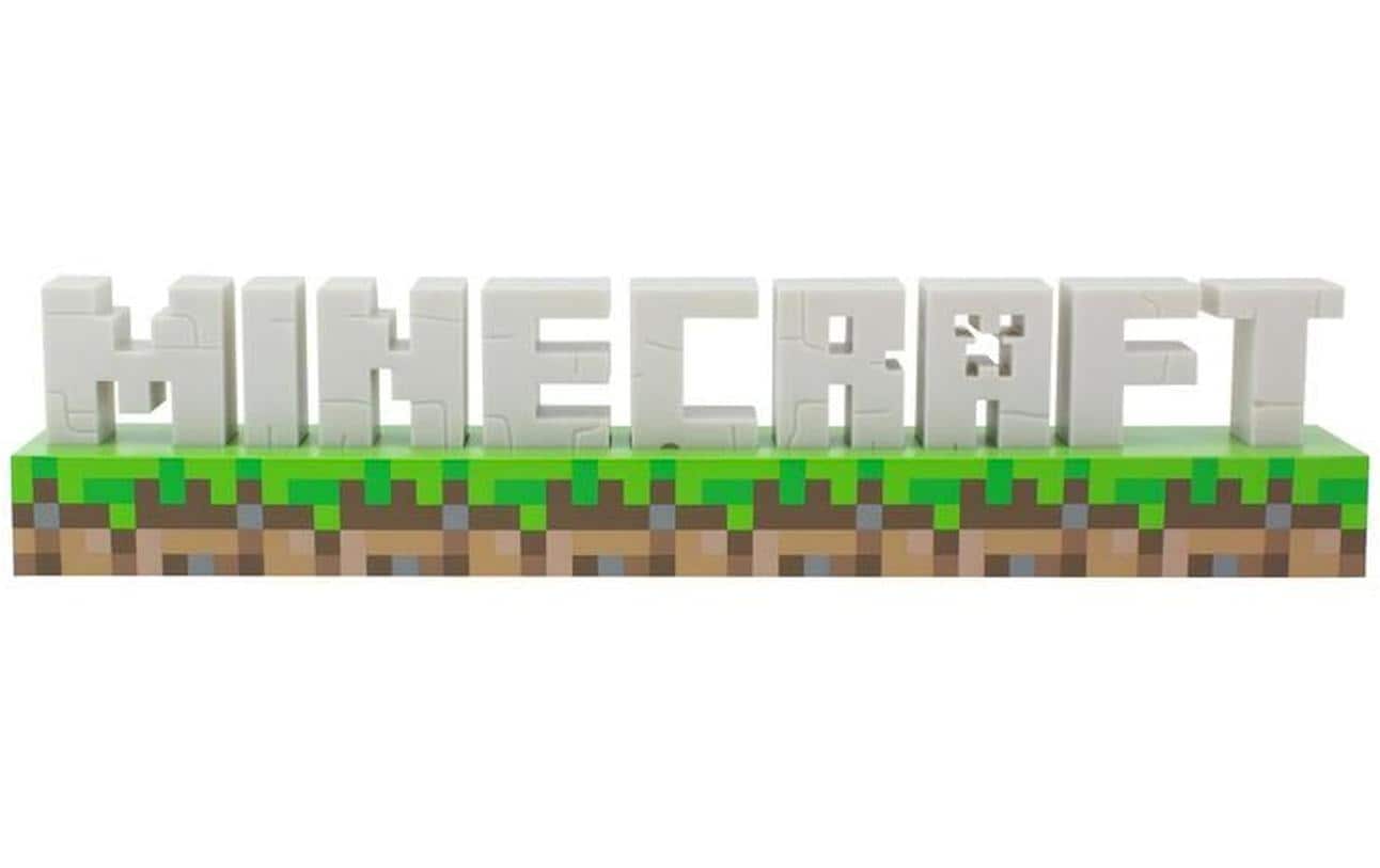 Minecraft Lampe Logo