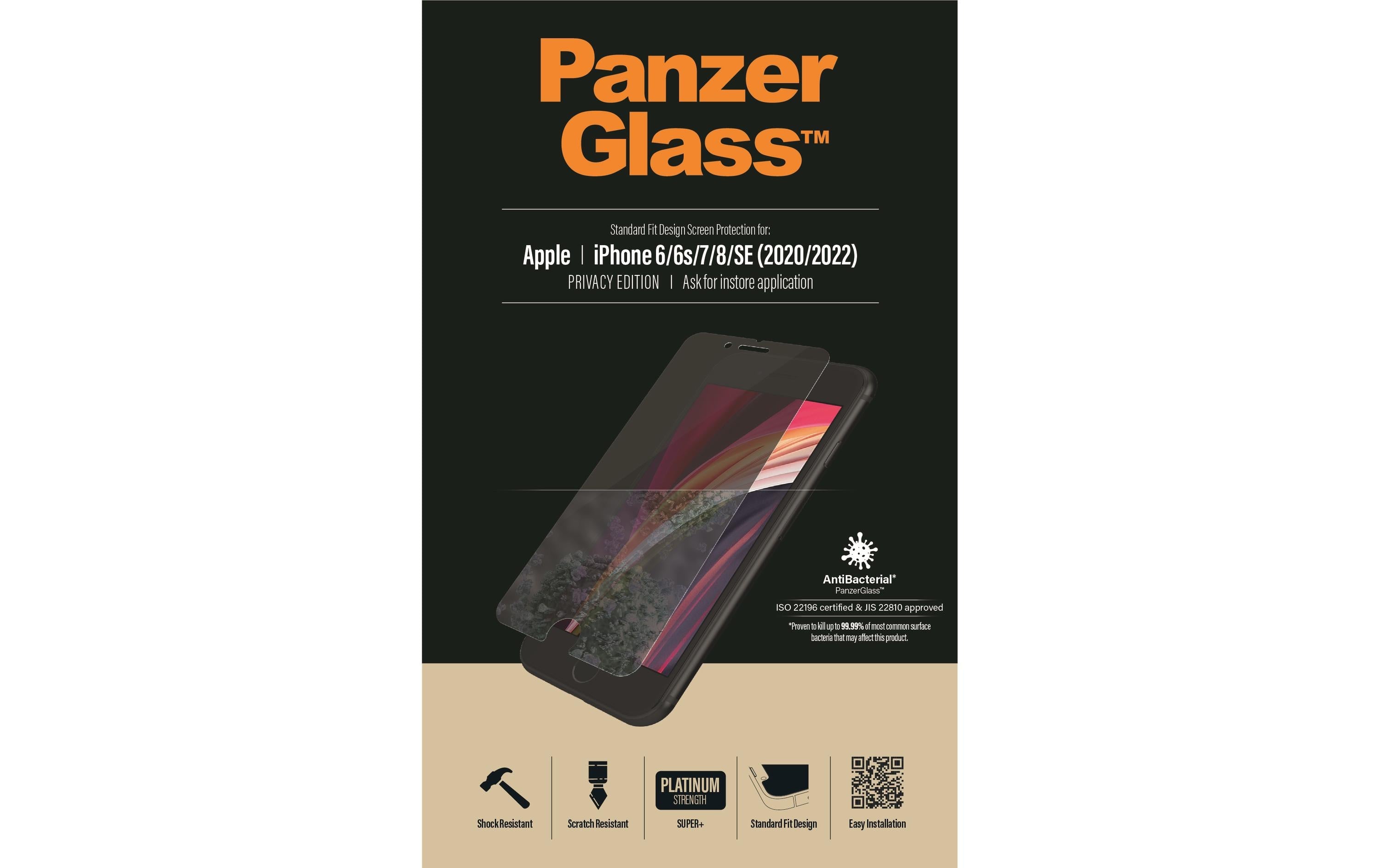 PANZERGLASS Privacy Glass, SF