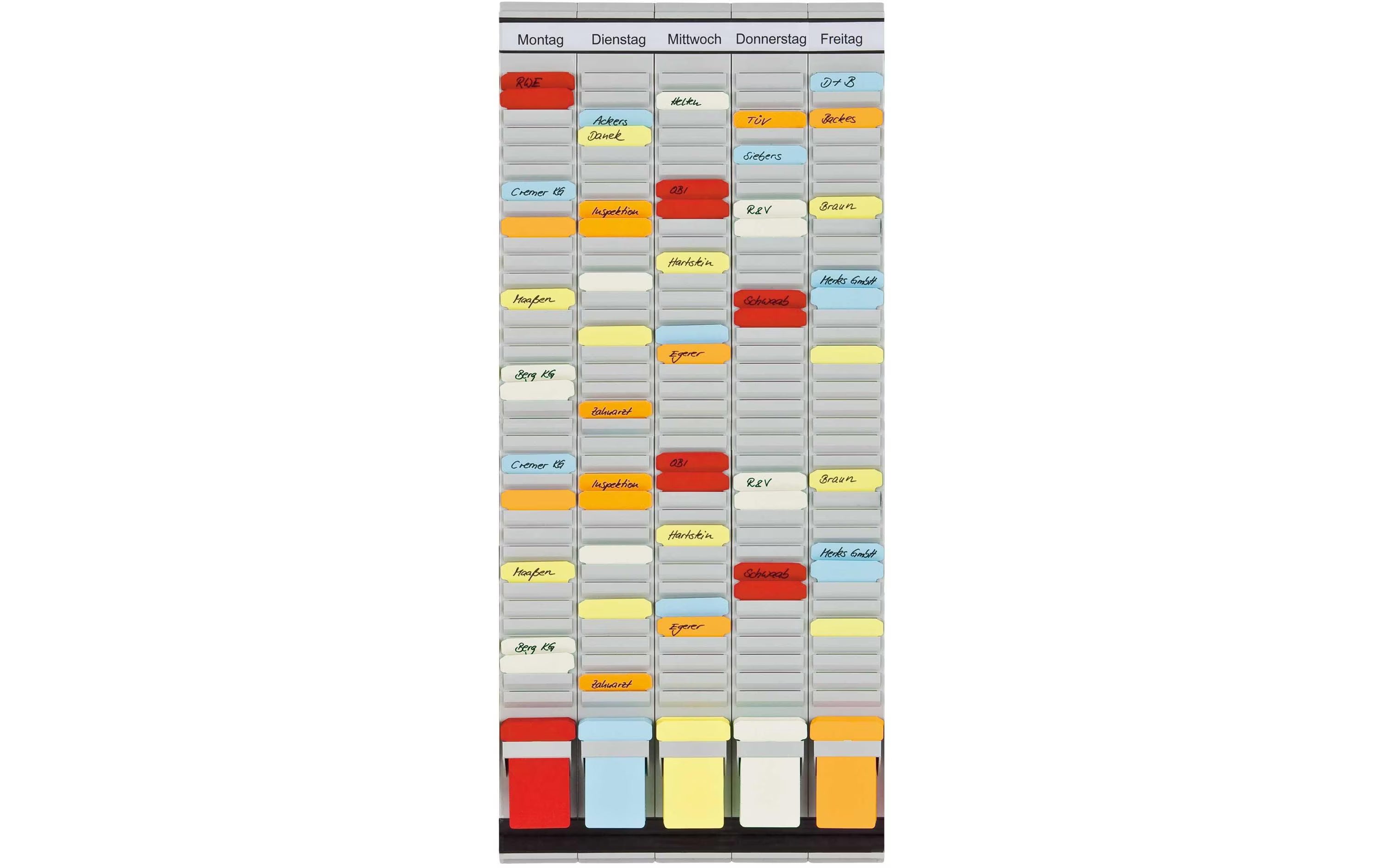 FRANKEN T-Kartentafel OfficePlaner
