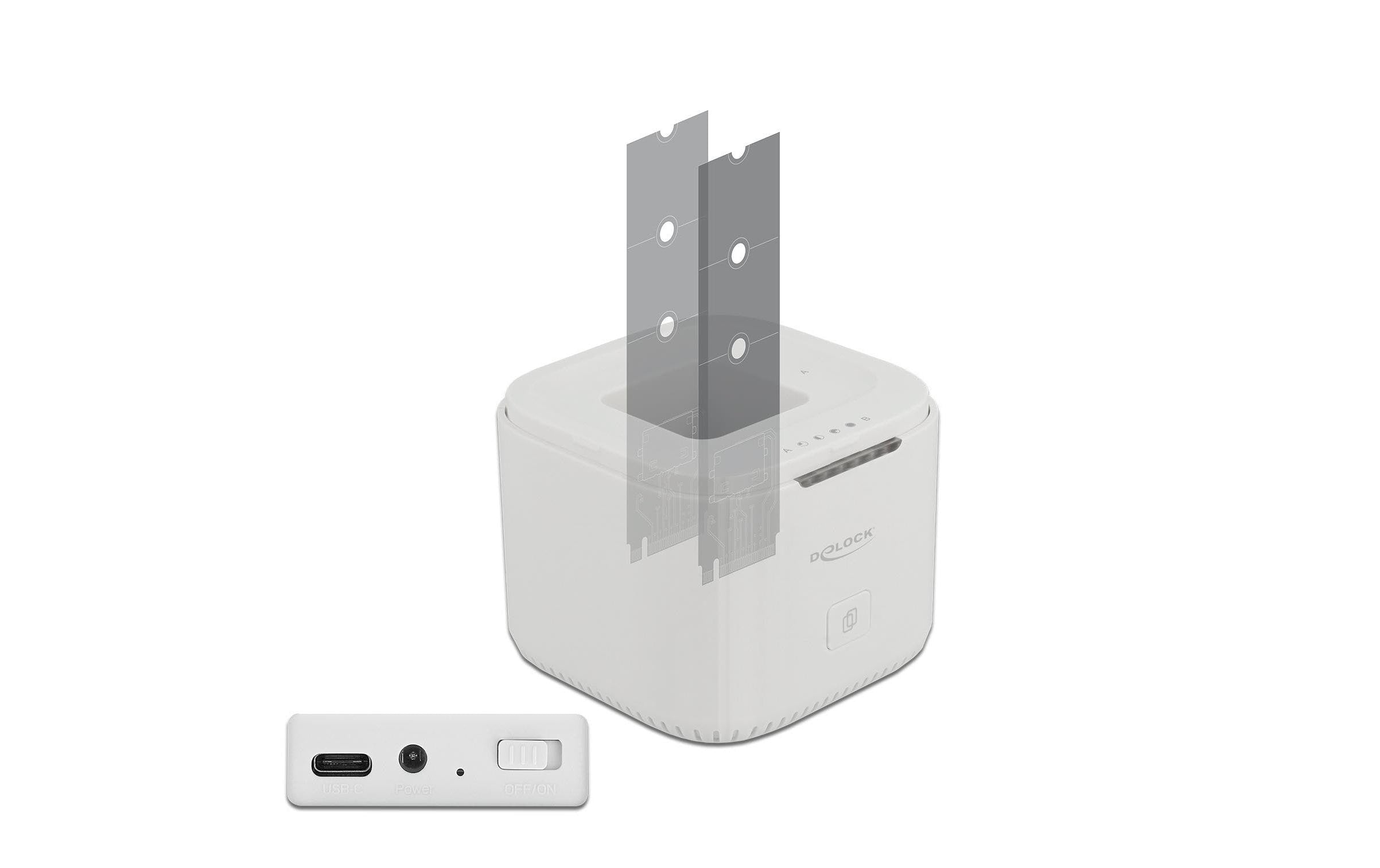 Delock NVME M.2 Dockingstation, USB-C