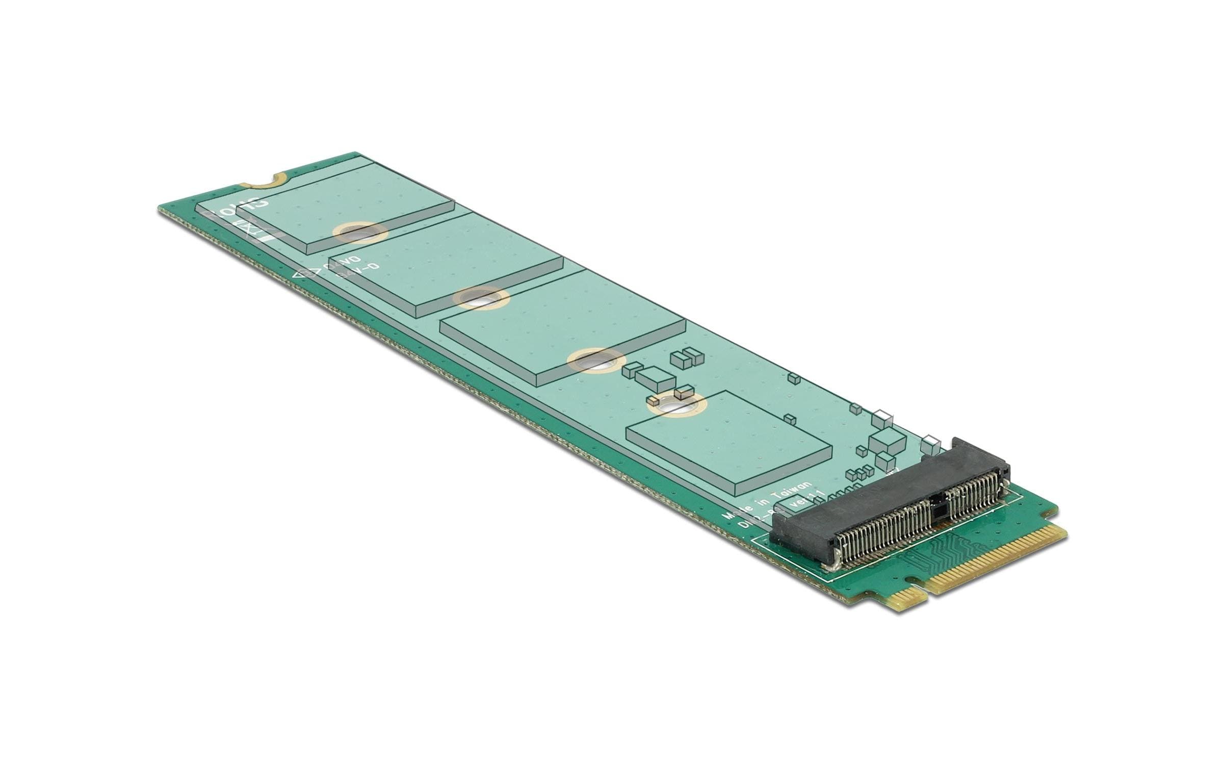 Delock M.2 Key-M zu Key-E Adapter