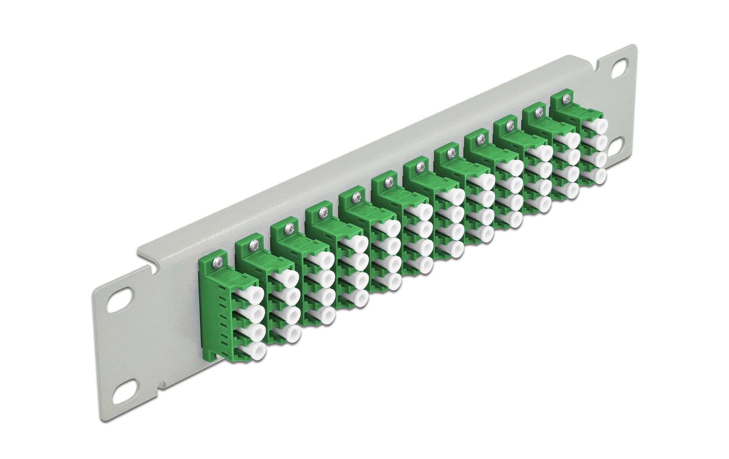 Delock 10Patchpanel Quad 12Port LC/APC