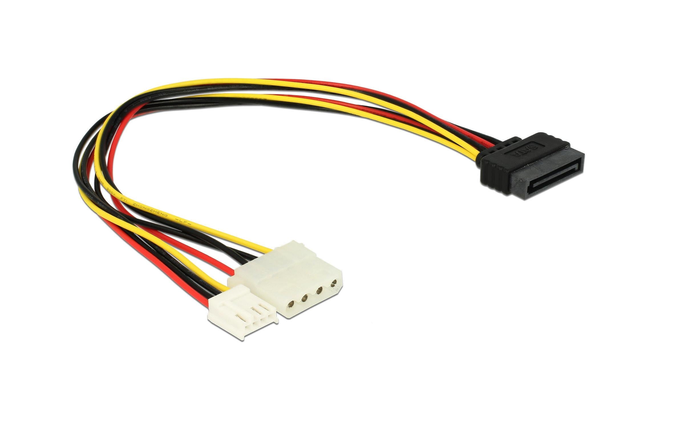 SATA/Molex Adapterkabel, 30cm