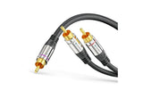 Sonero Cinch auf 2x Cinch Audio Kabel