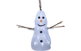 Star Trading LED Schneemann Crystaline