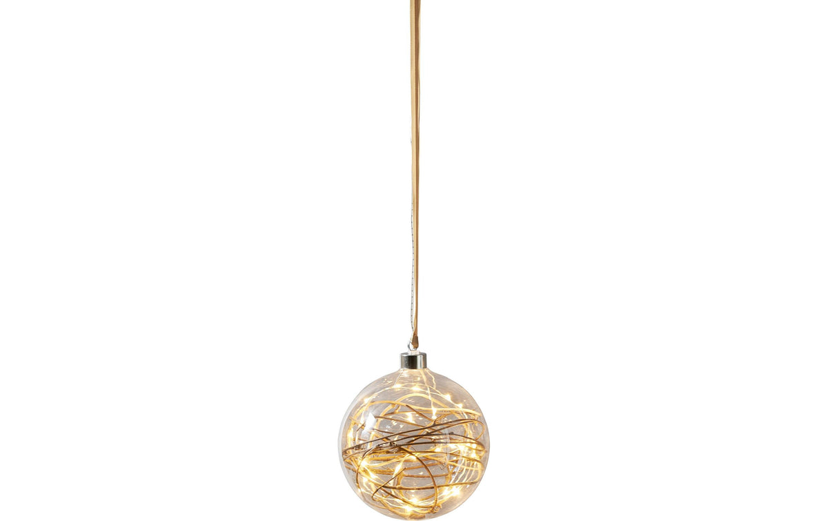 Star Trading Glas Dekoration Glow