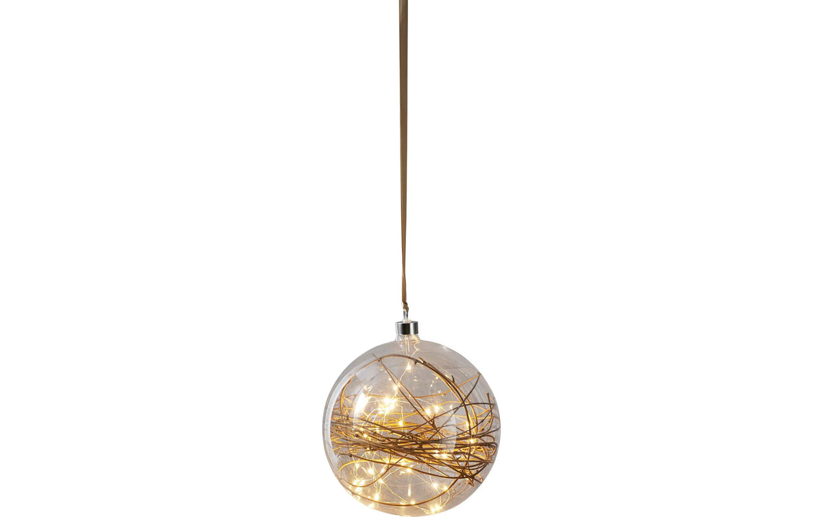 Star Trading Glas Dekoration Glow
