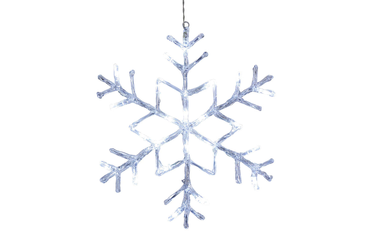 Star Trading Eisstern Acryl 40cm, 24 LED