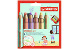 STABILO Farbstifte Woody 3in1 Pastell