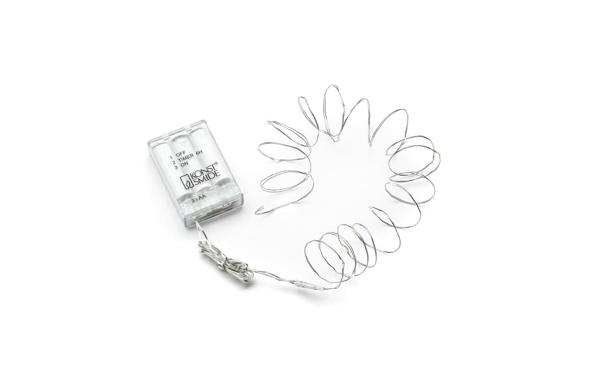 Konstsmide LK Micro LED, 20 LED, Silber