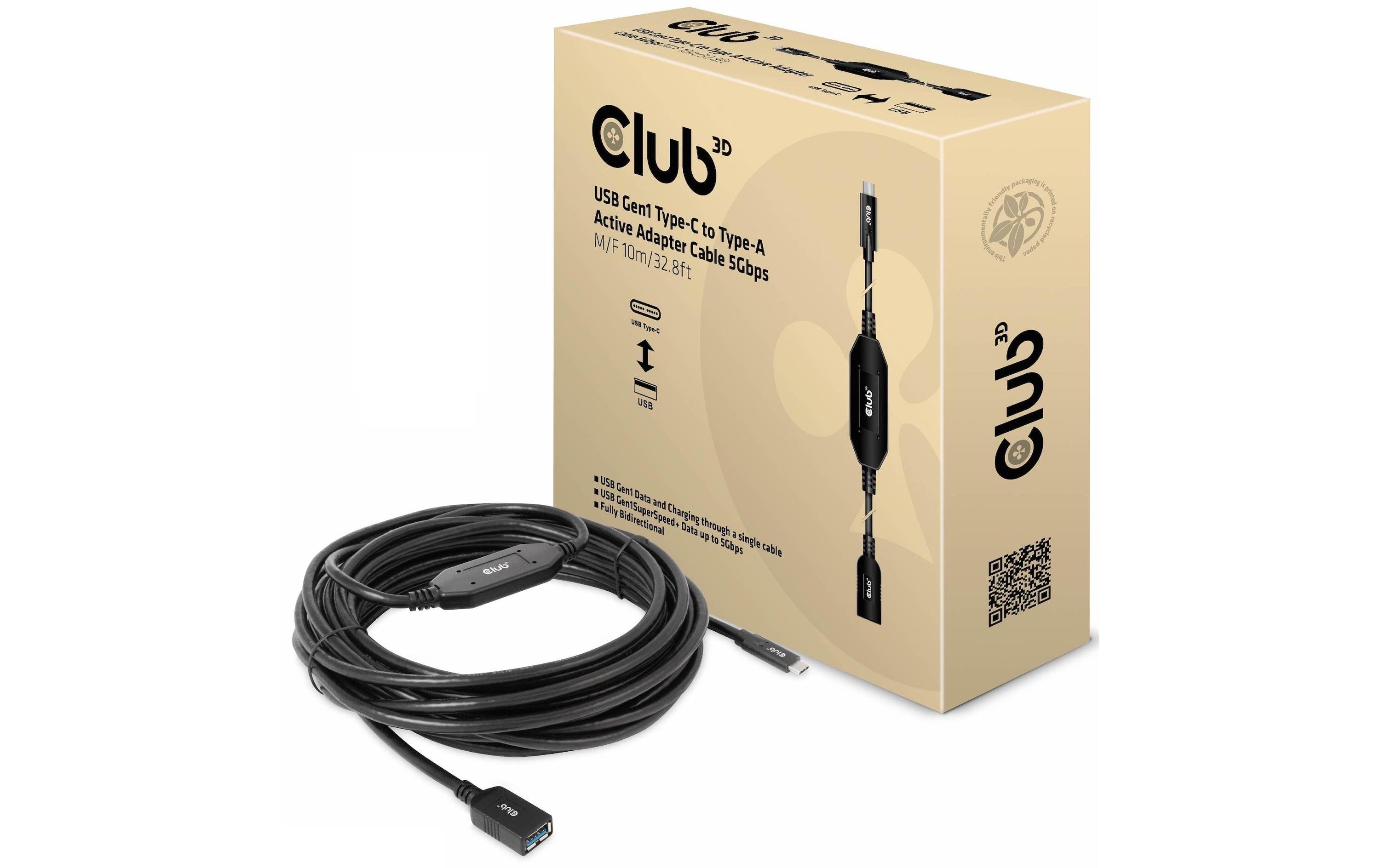 Club 3D USB 3.0-Adapterkabel CAC-1538
