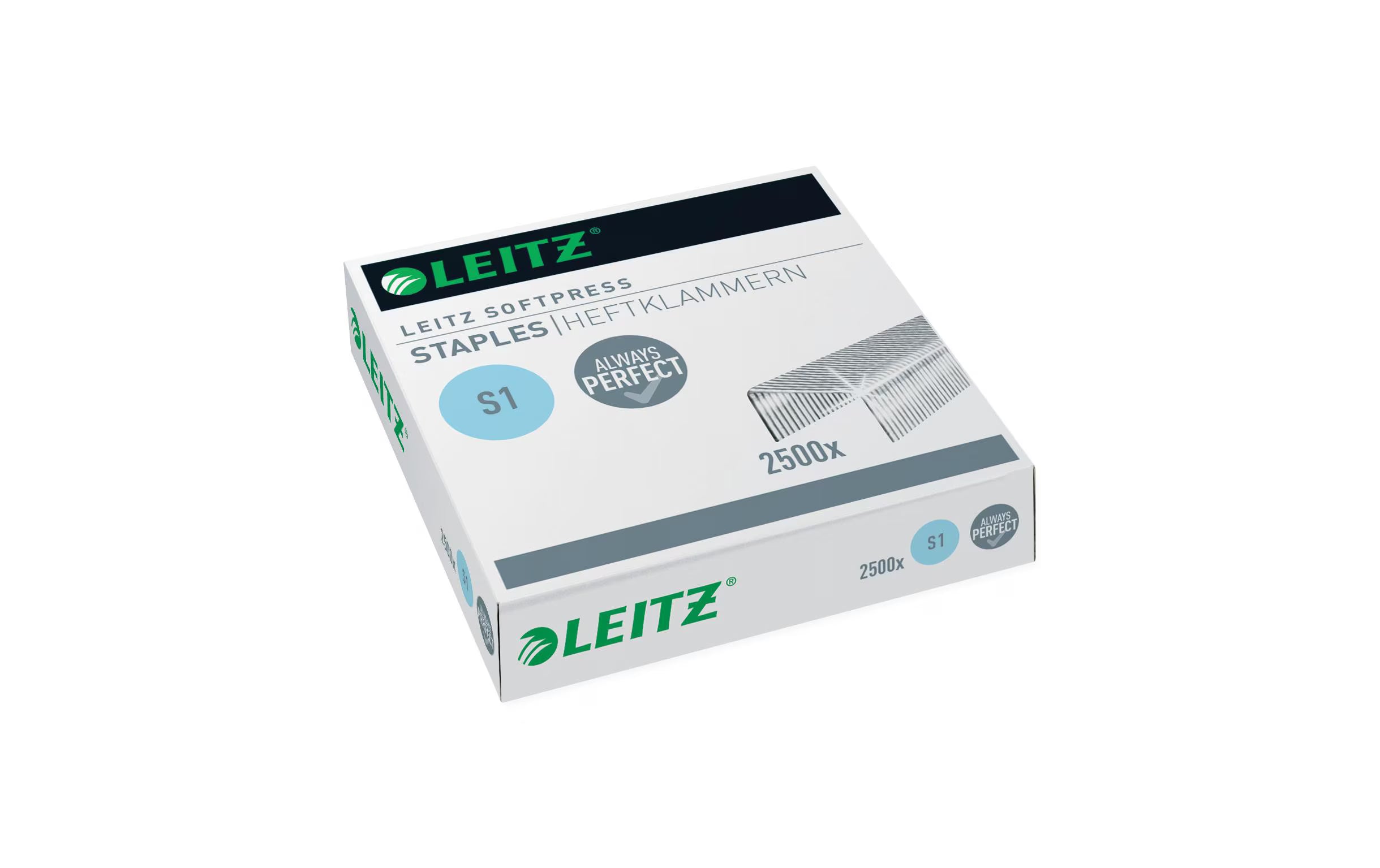 Leitz Heftklammern SoftPress, 2500 Stk