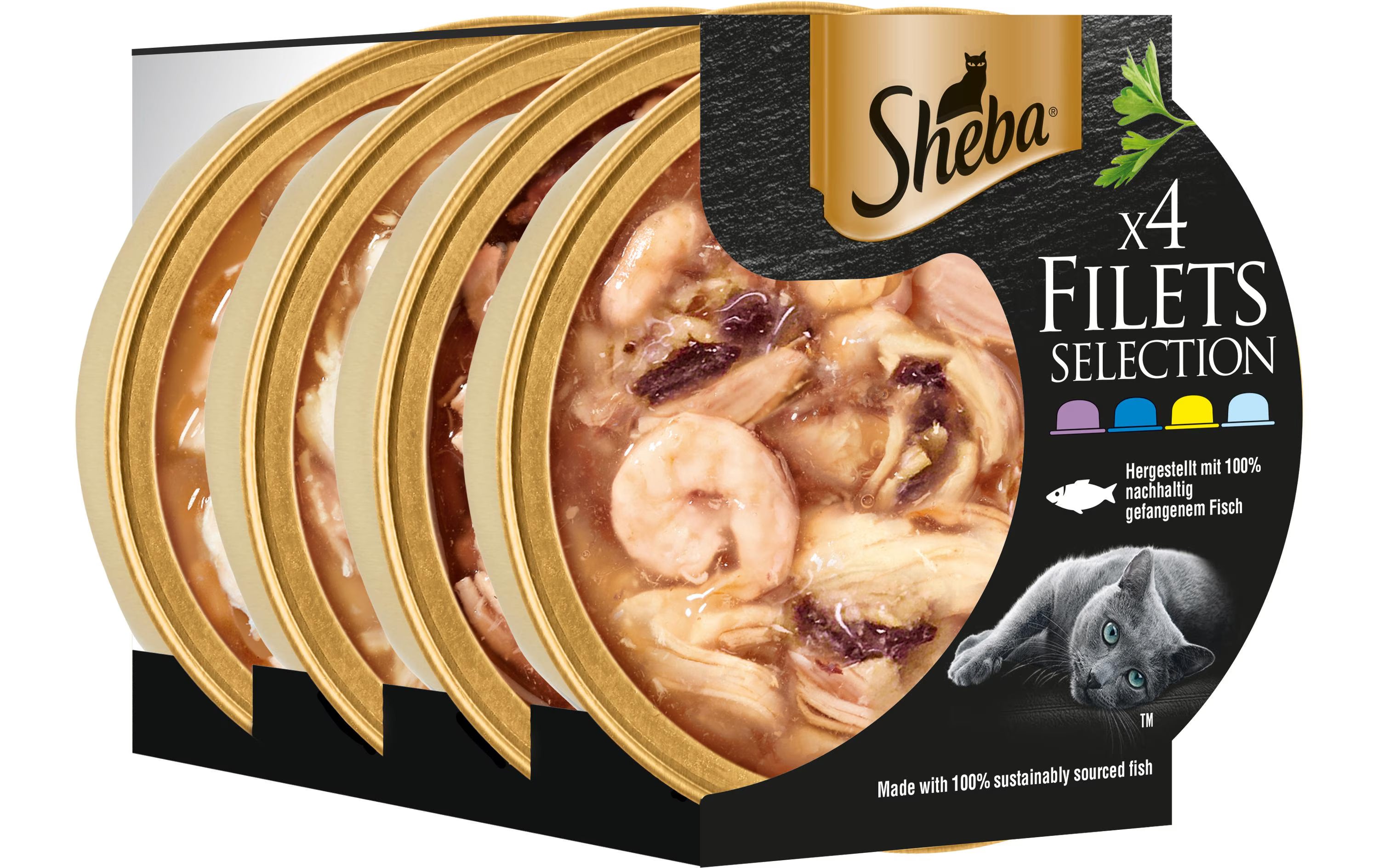 Sheba Katzen-Snack Filets Selection,