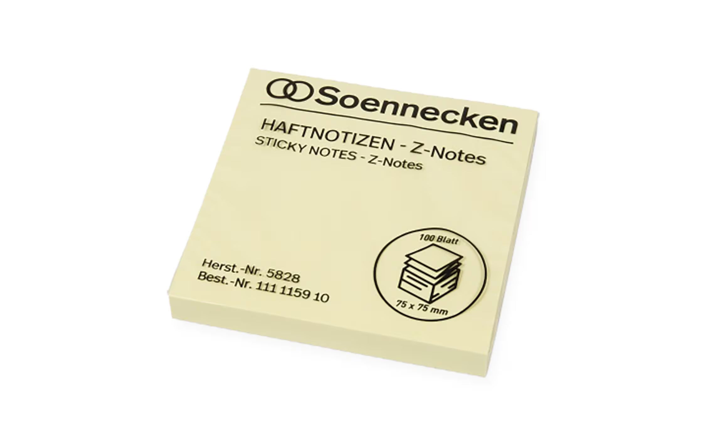 Soennecken Haftnotiz Z-Notes 75 x 75 mm