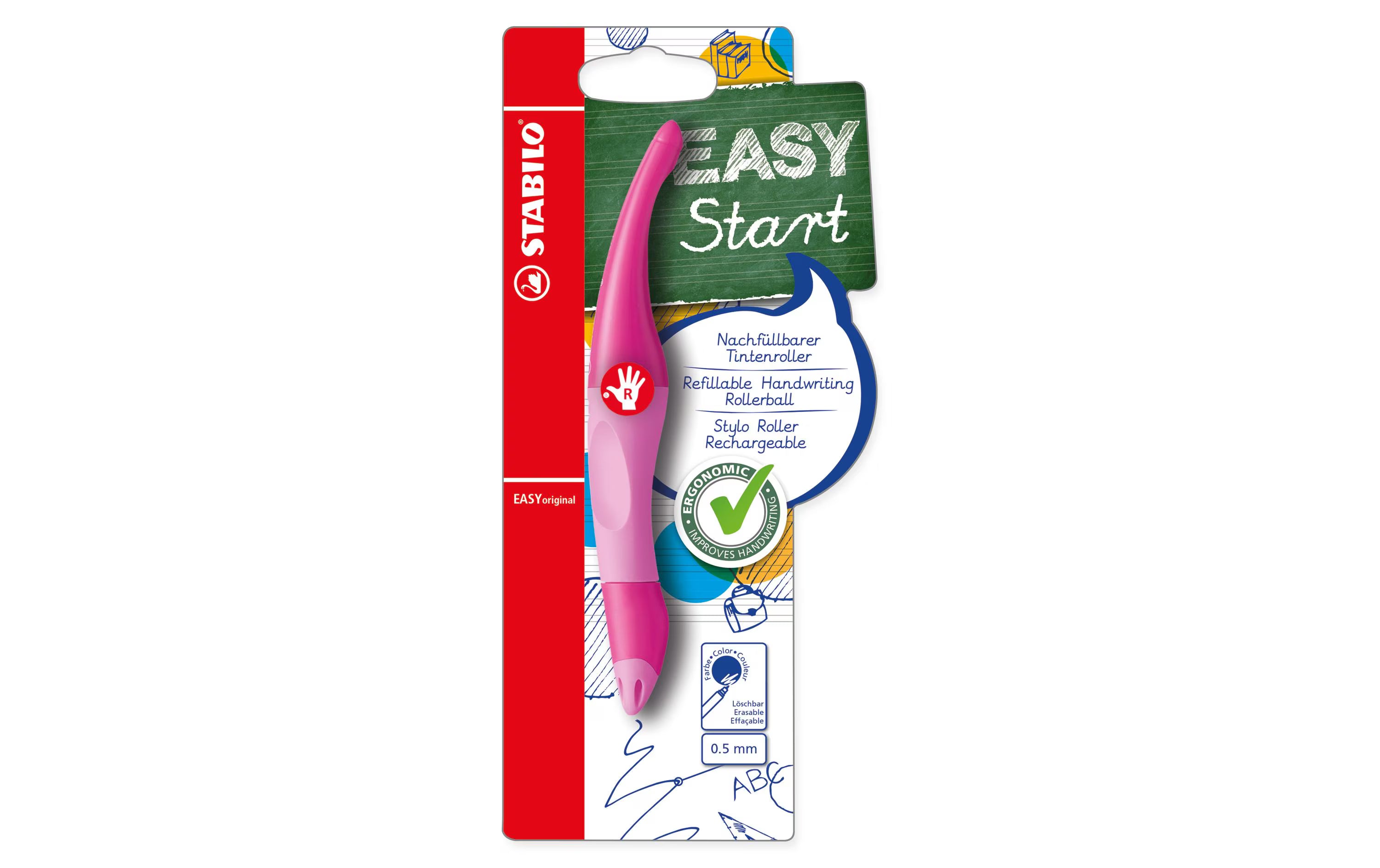 STABILO Rollerball Easy Start