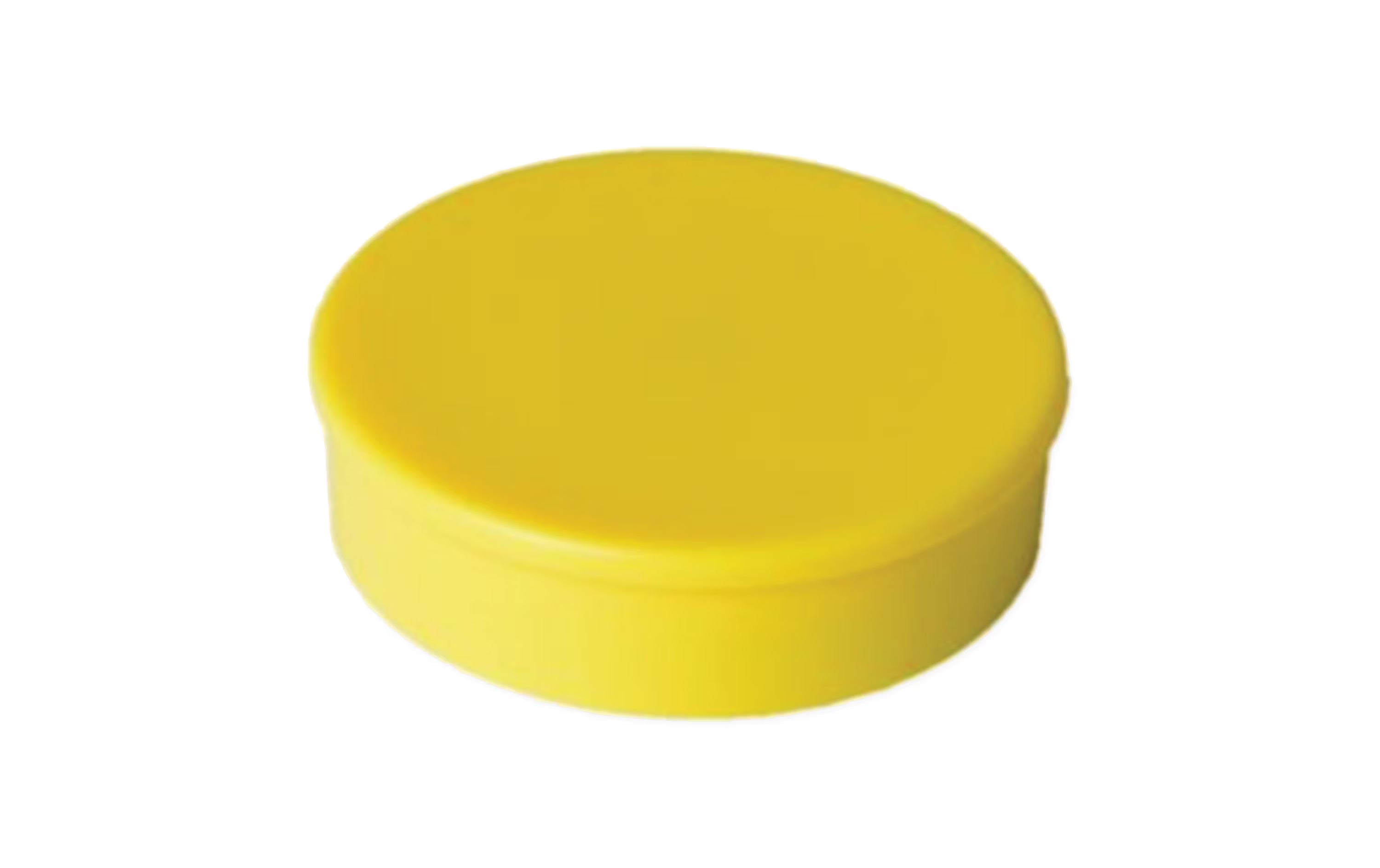 Berec, Haftmagnet Ø 20 mm, 10 Stück, Gelb