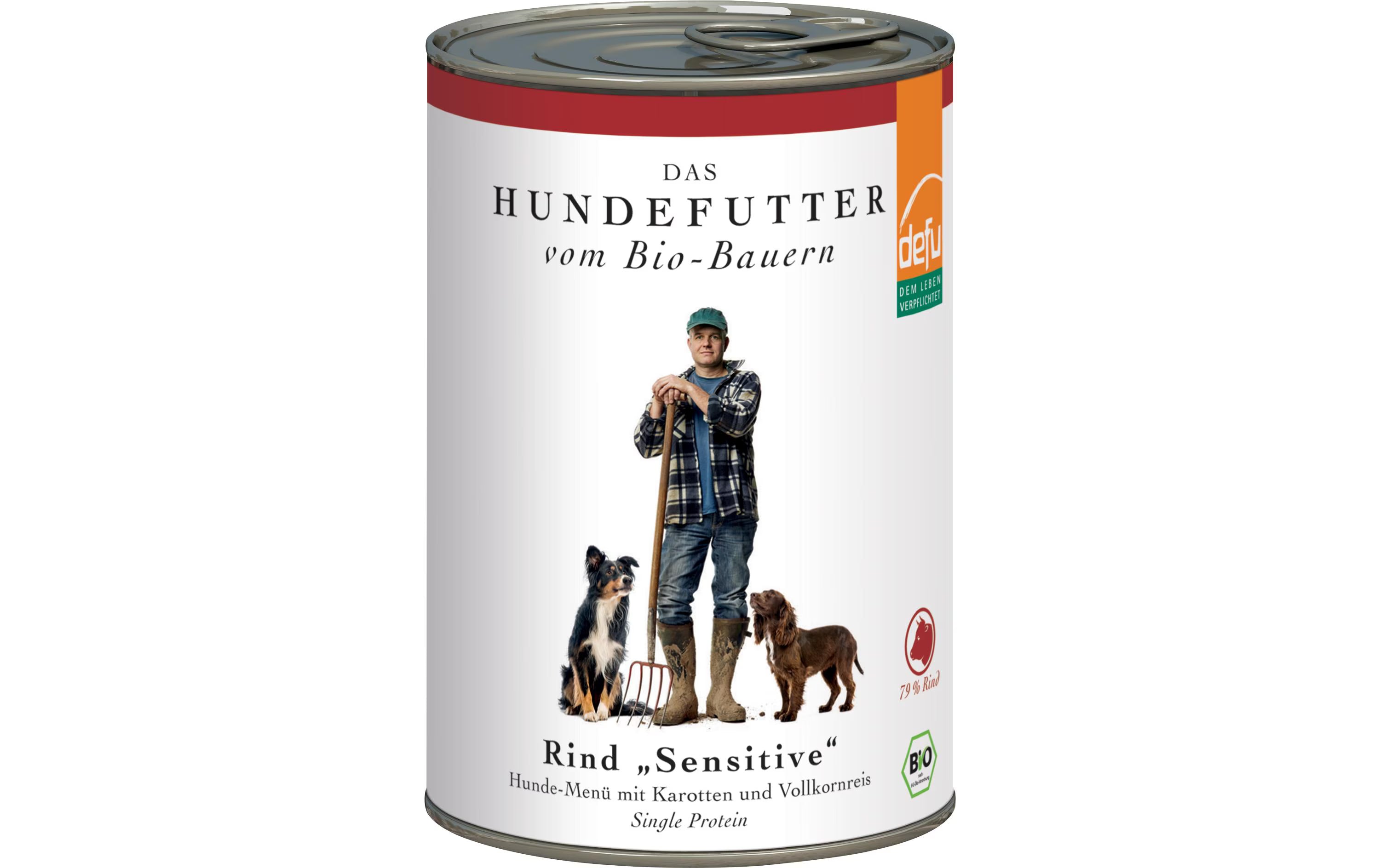 defu Nassfutter Menü Sensitiv Bio Rind,