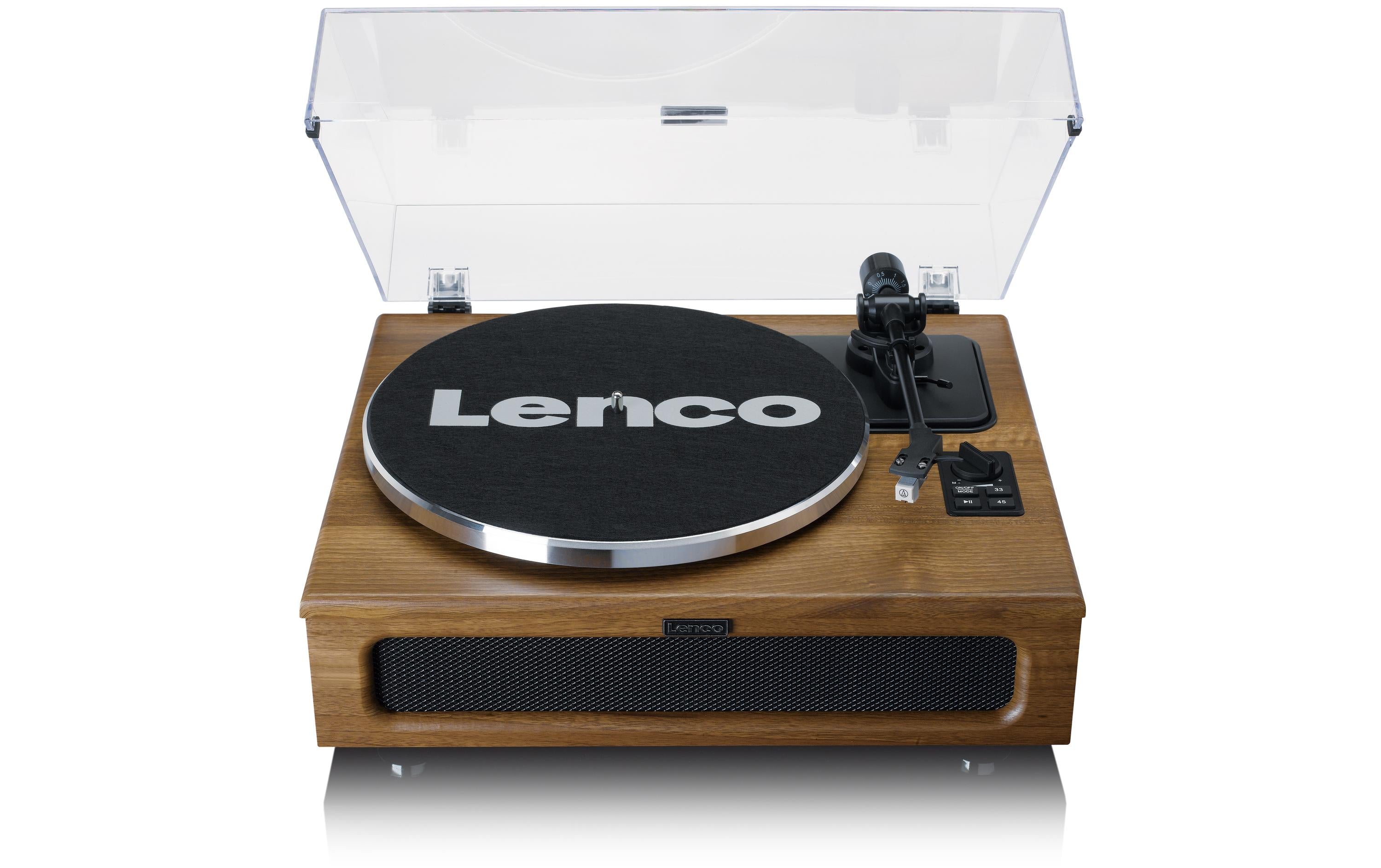 Lenco LS-410WA, Plattenspieler, Braun