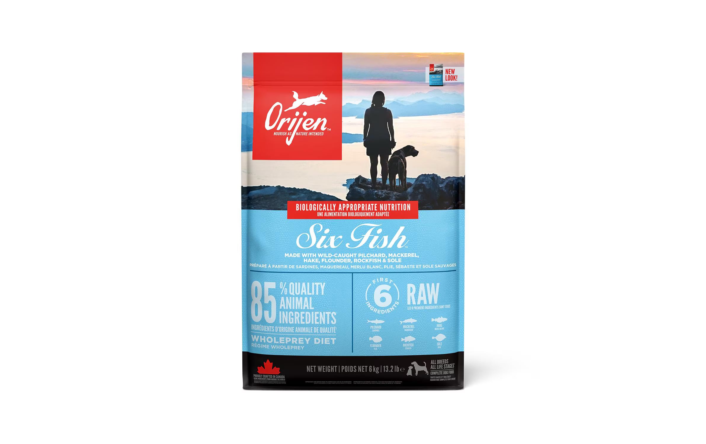 Orijen Trockenfutter Dog Six Fish