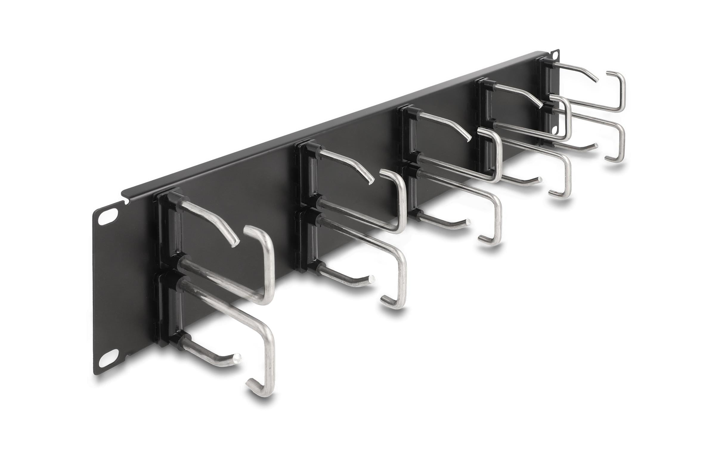 Delock 19 Kabelmanagement Rangierpanel