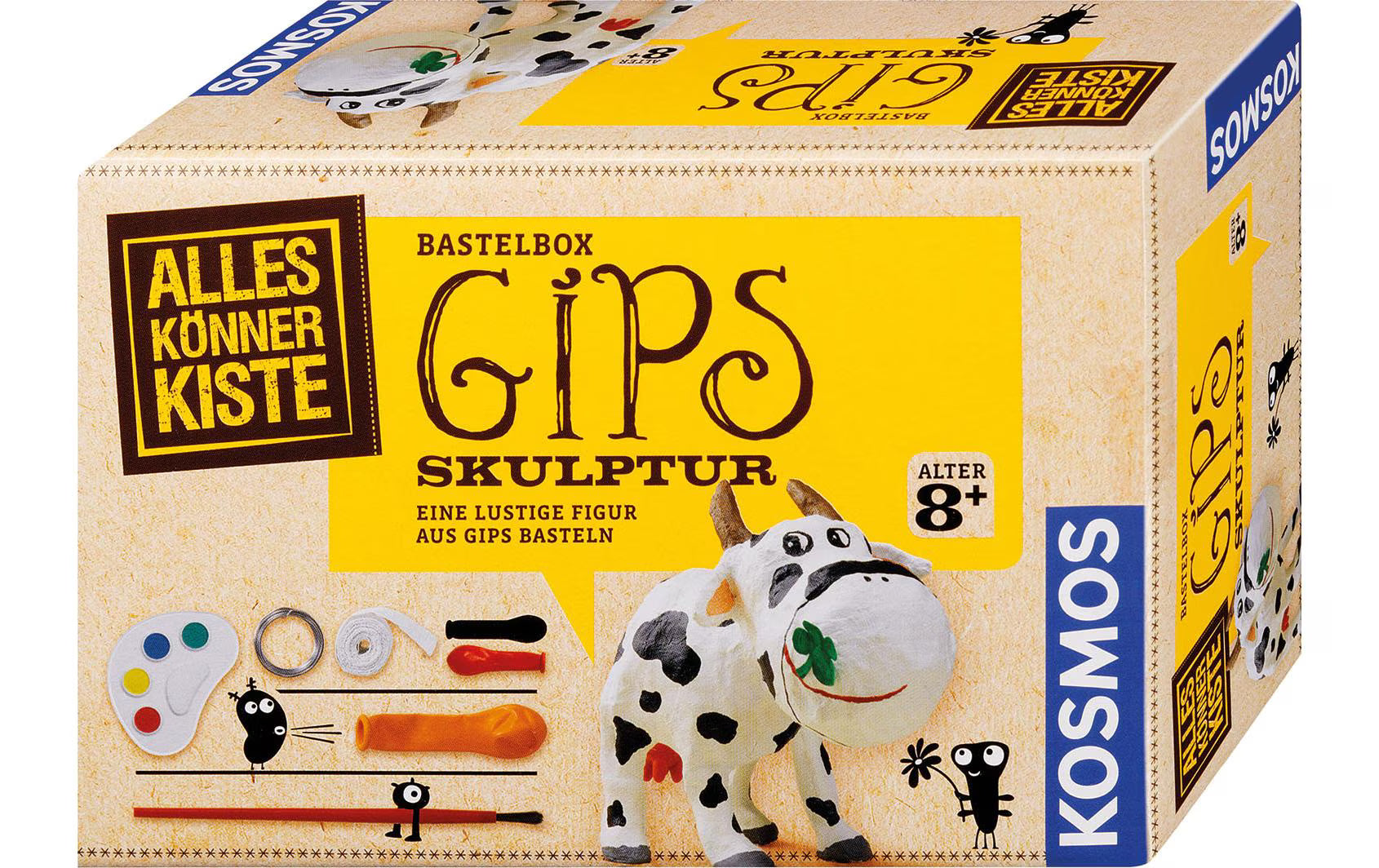BASTELN Gips Skulpturen