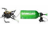 Optimus Polaris mit 0,4 L Brennstoffflasche