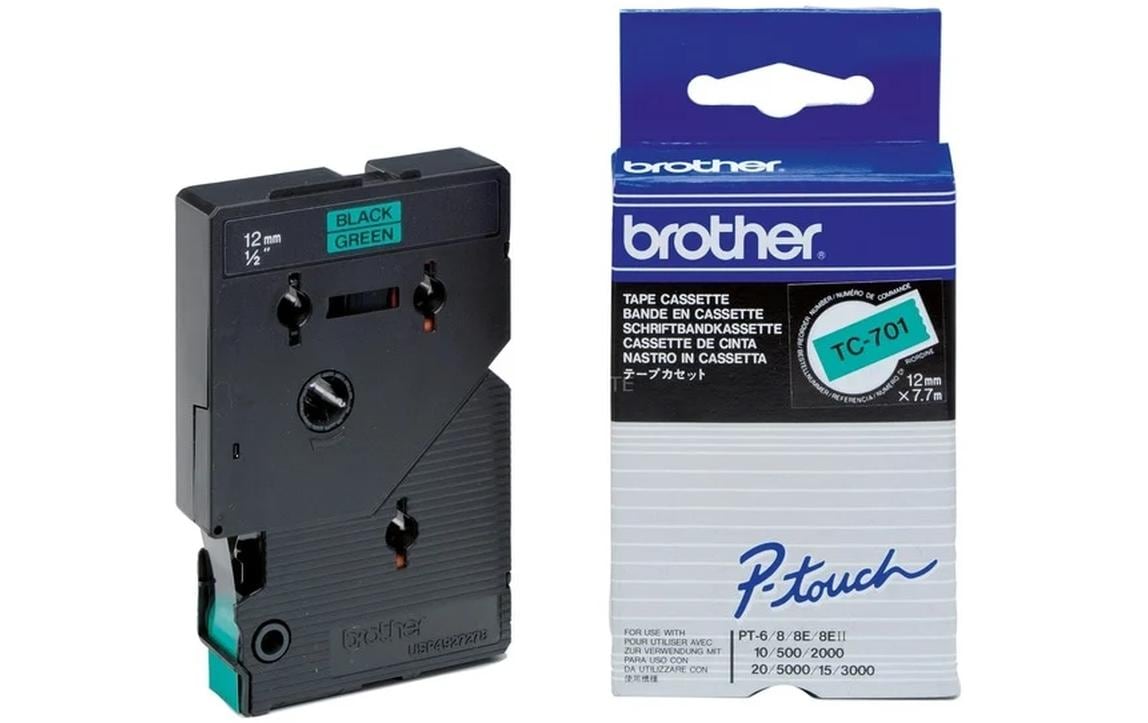 Brother P-Touch Schriftb TC, 12 mm