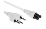 F.power Netzkabel C5-T12 0.5m ws
