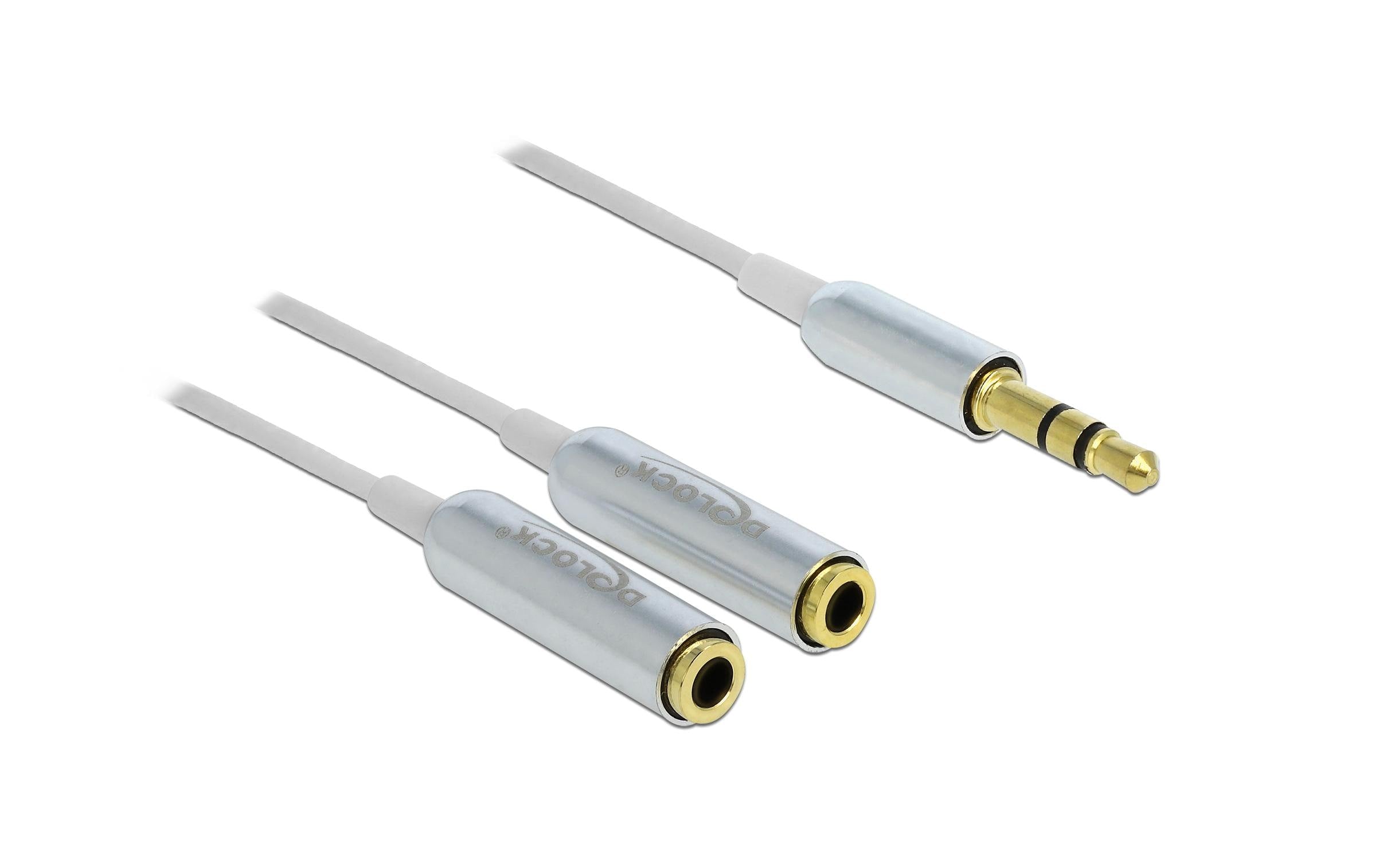 Delock, Audio-Kabel Klinke 3.5 mm, male – f