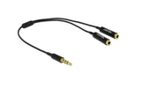 Delock Audio 3.5mm 4Pin Klinkenstecker 25cm