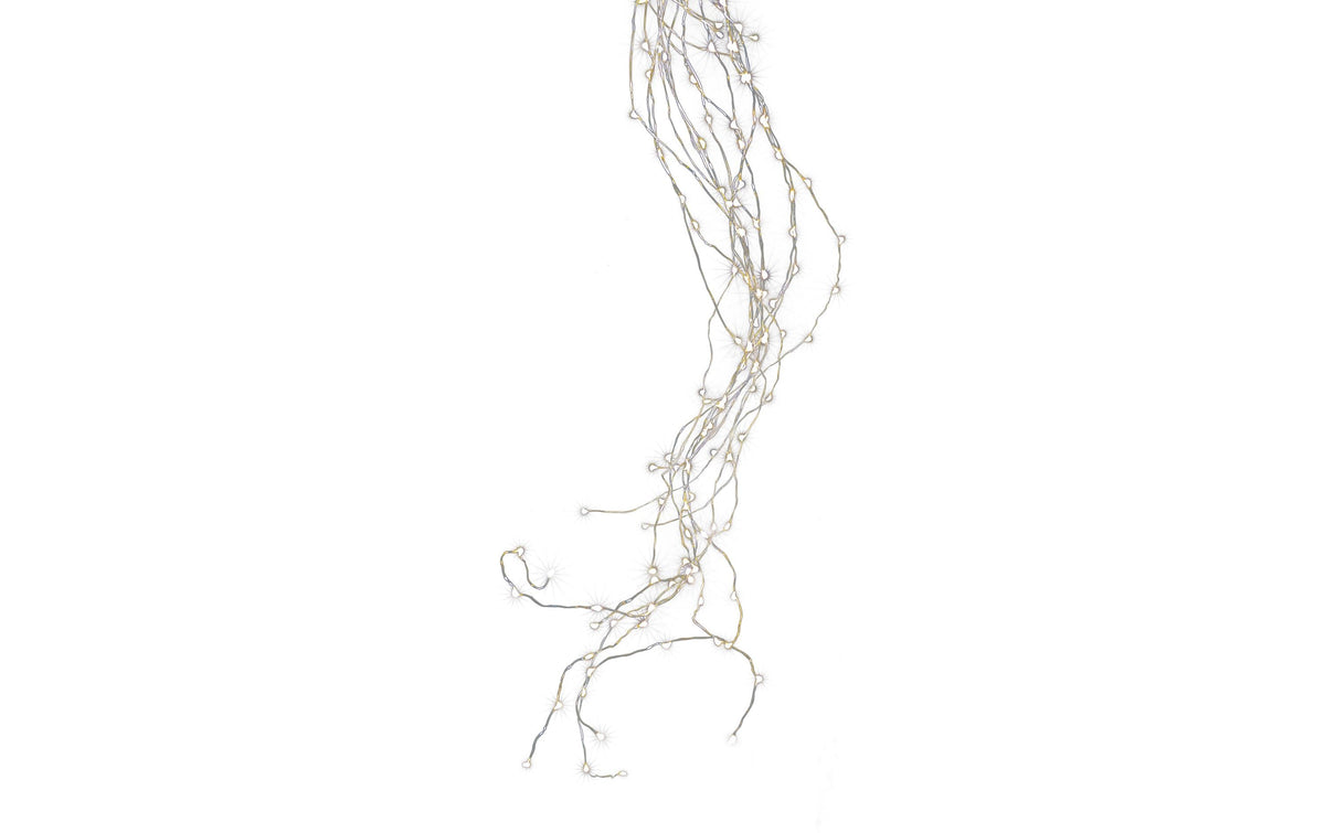 STT Lichterkette LED Angel Hair 600, silber