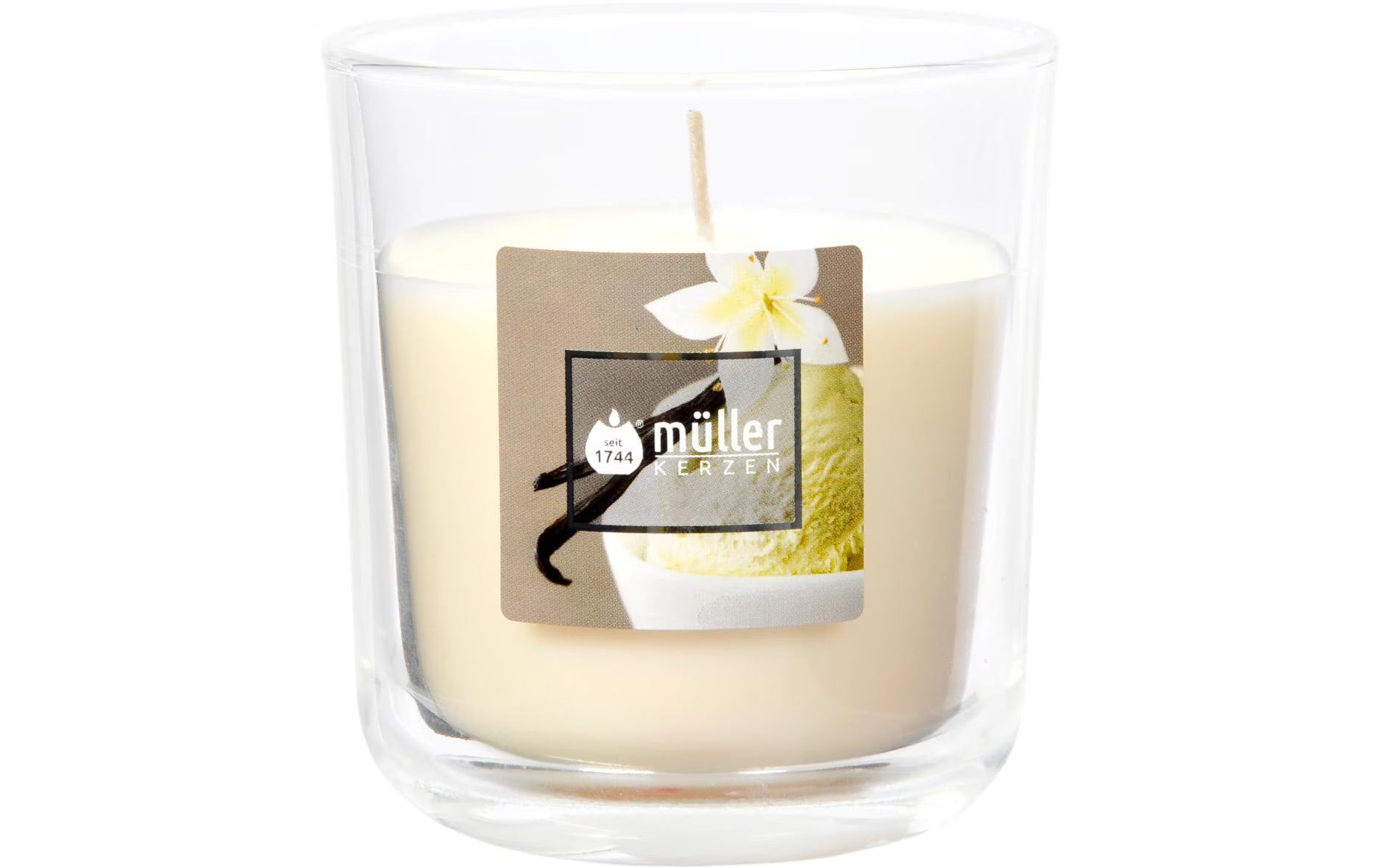 Müller Duftkerze im Glas, Vanilla Dream
