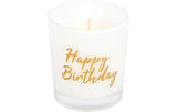 Müller Kerzenglas Happy Birthday