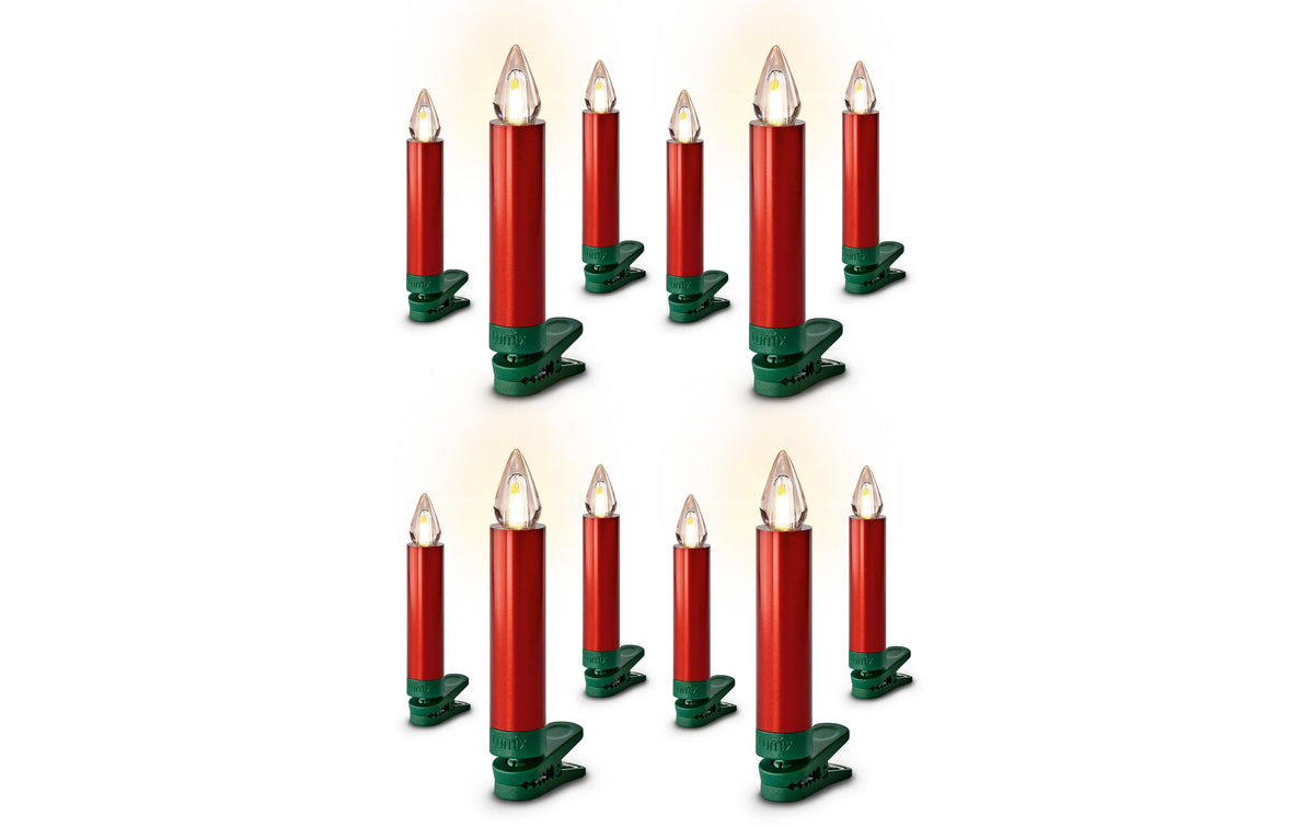 Lumix LED Baumkerze Superlight Flame 12er