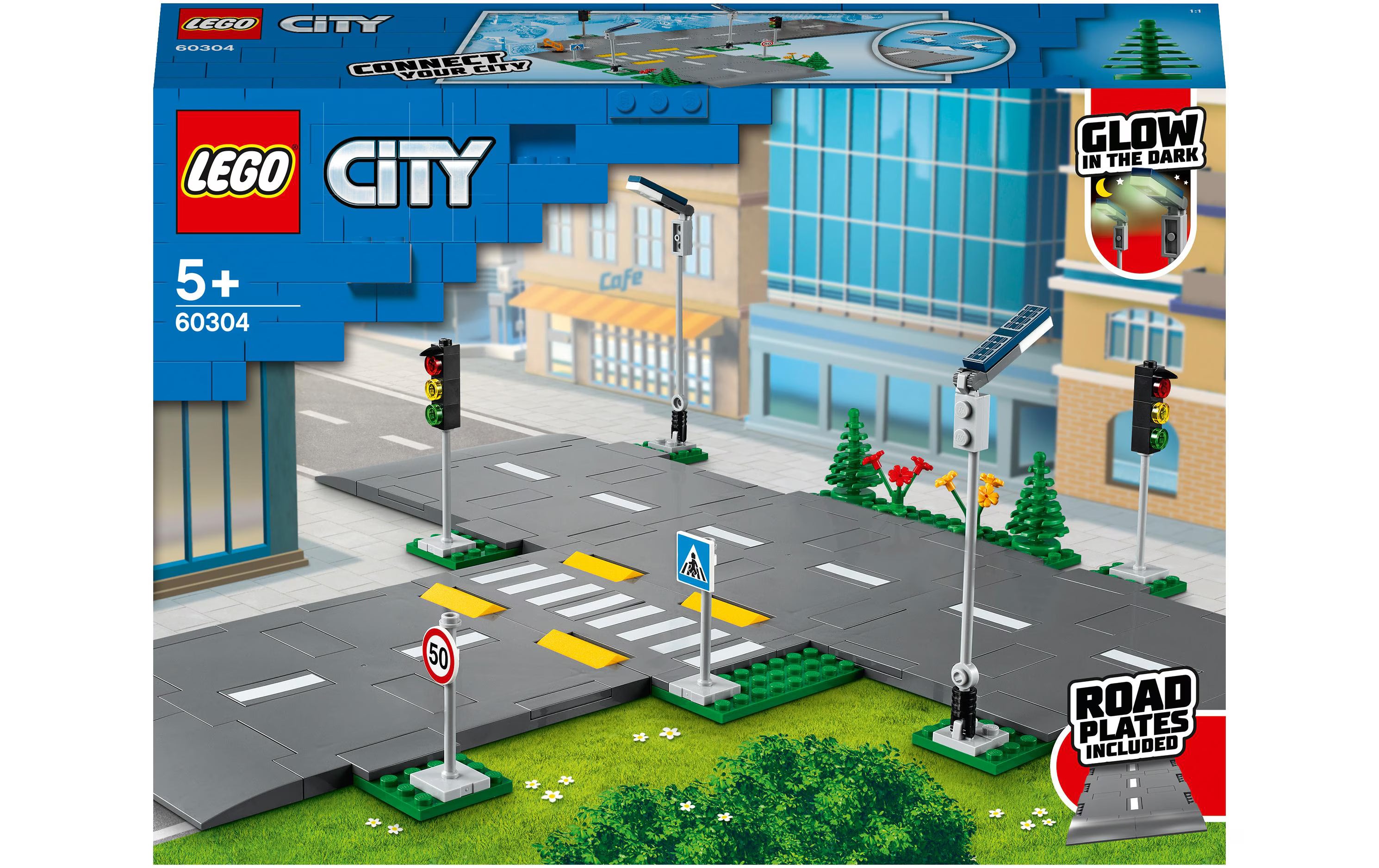 LEGO City Strassenkreuzung mit Ampeln