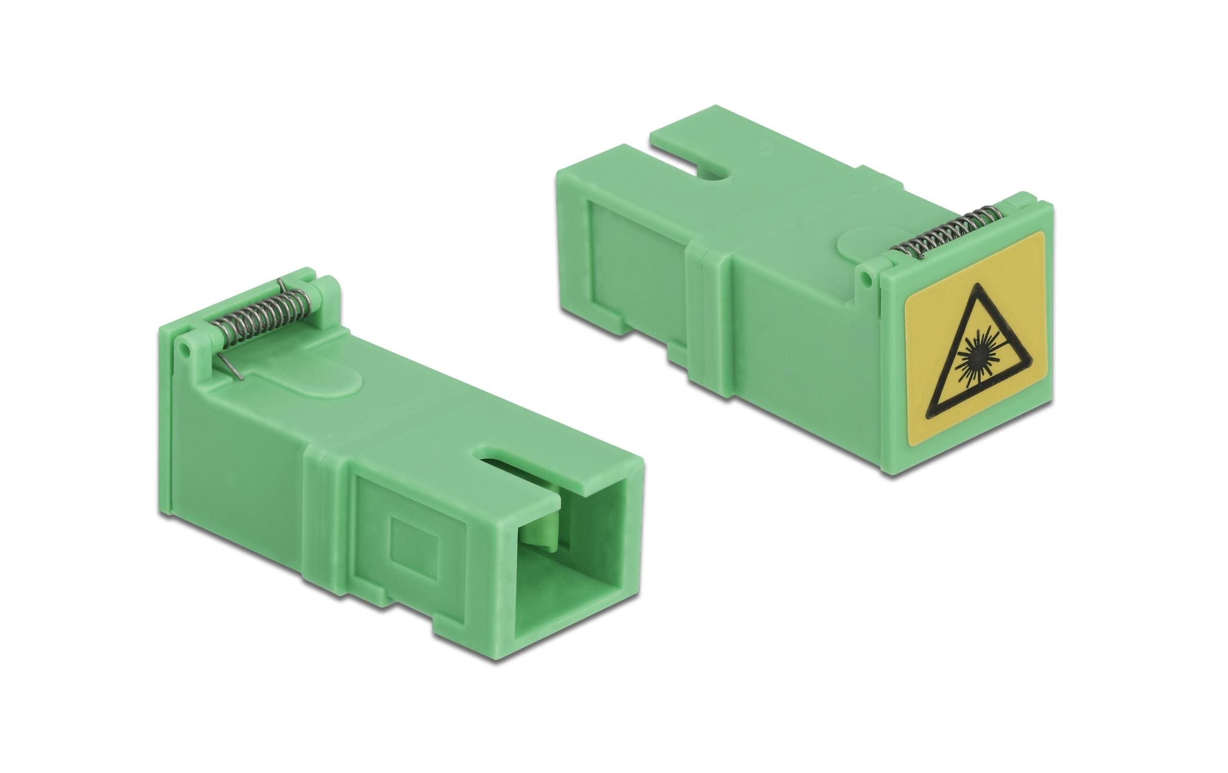 Delock LWL Kupplung mit Laserschutzklappe