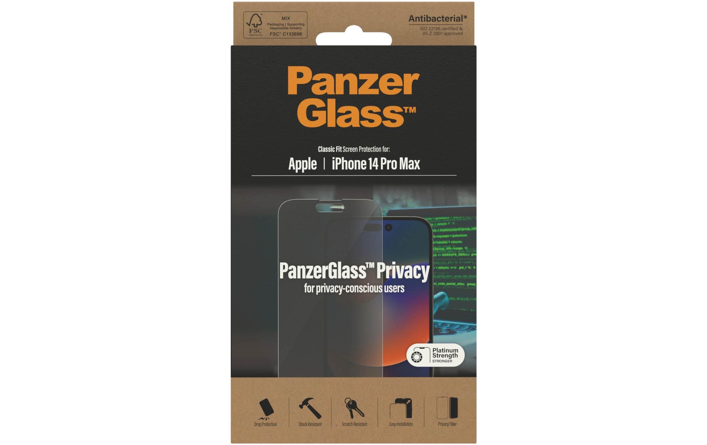PANZERGLASS Privacy Glass, CF