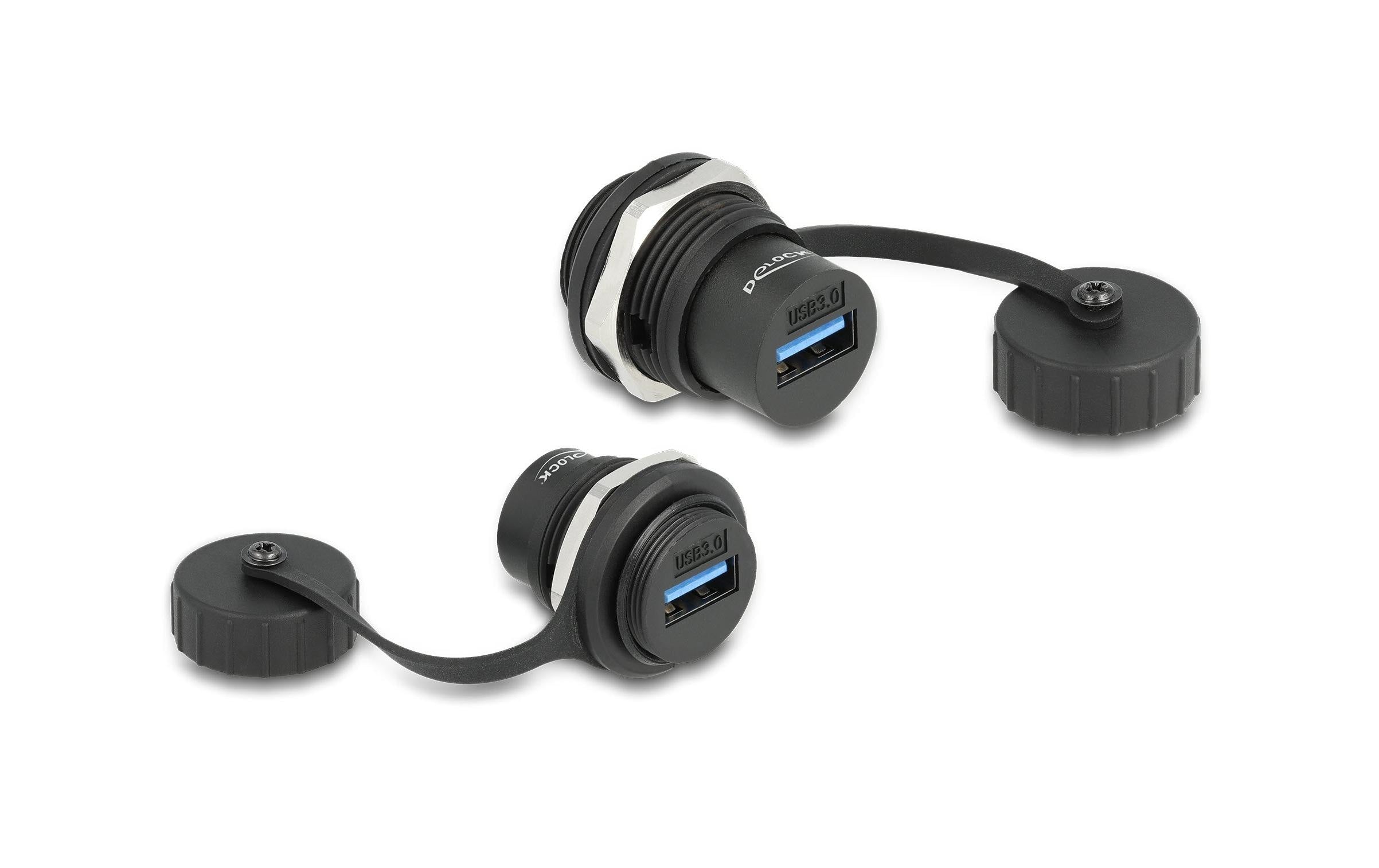 Delock USB 3.2 Gen 1 Typ-A Einbaubuchse