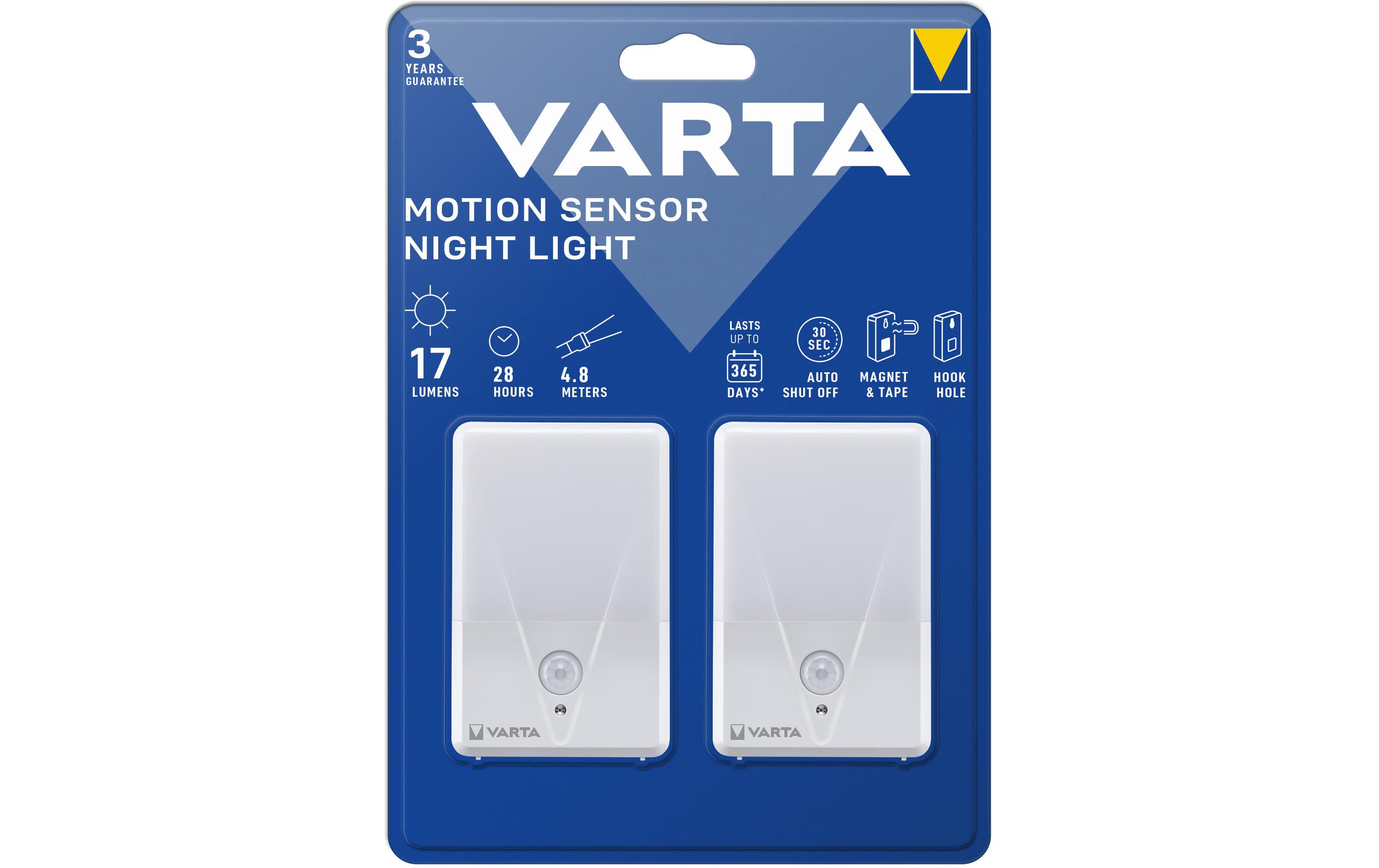 VARTA Motion Sensor Night Light Twin