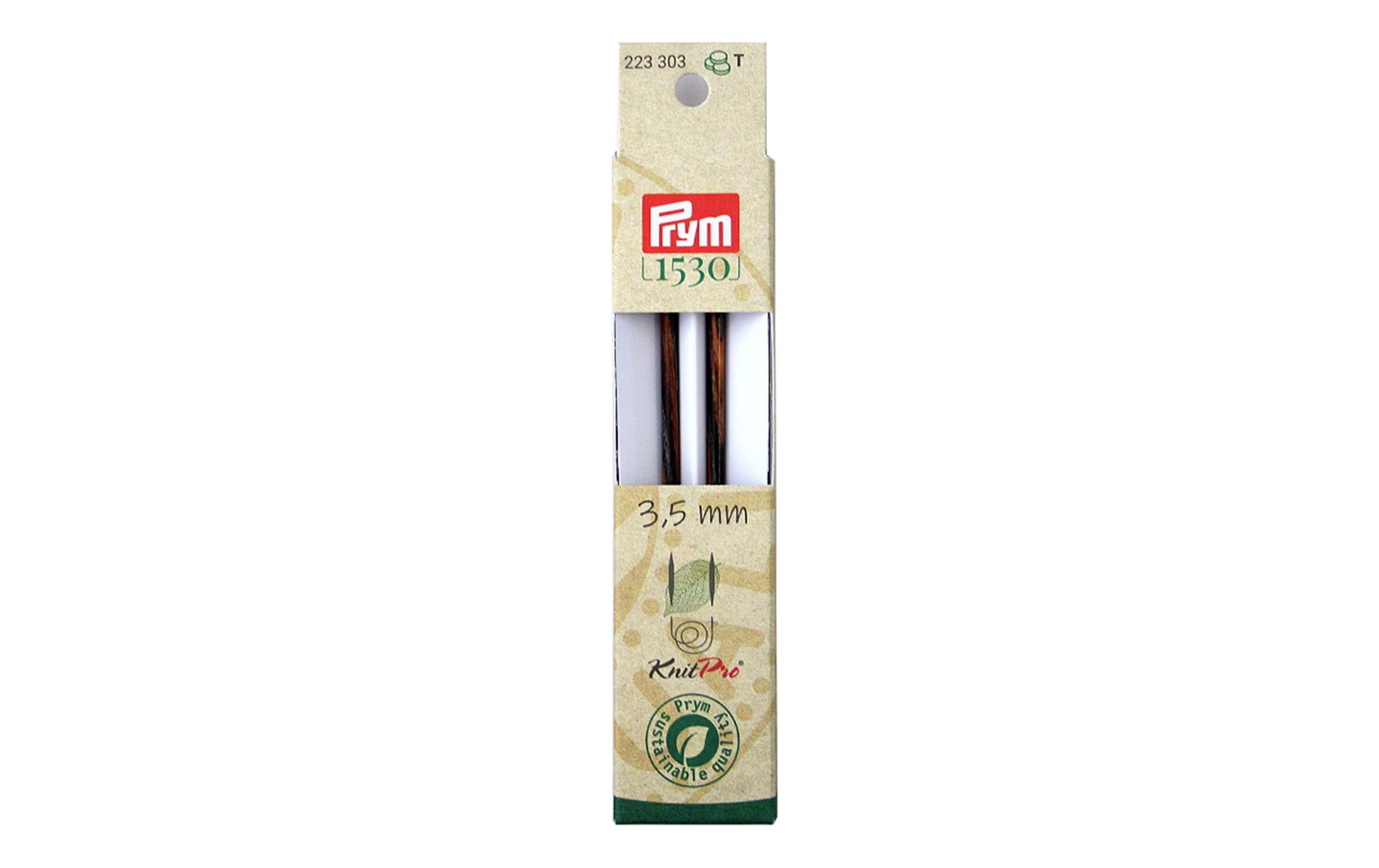 Prym Rundstricknadelspitzen Natural, farbig