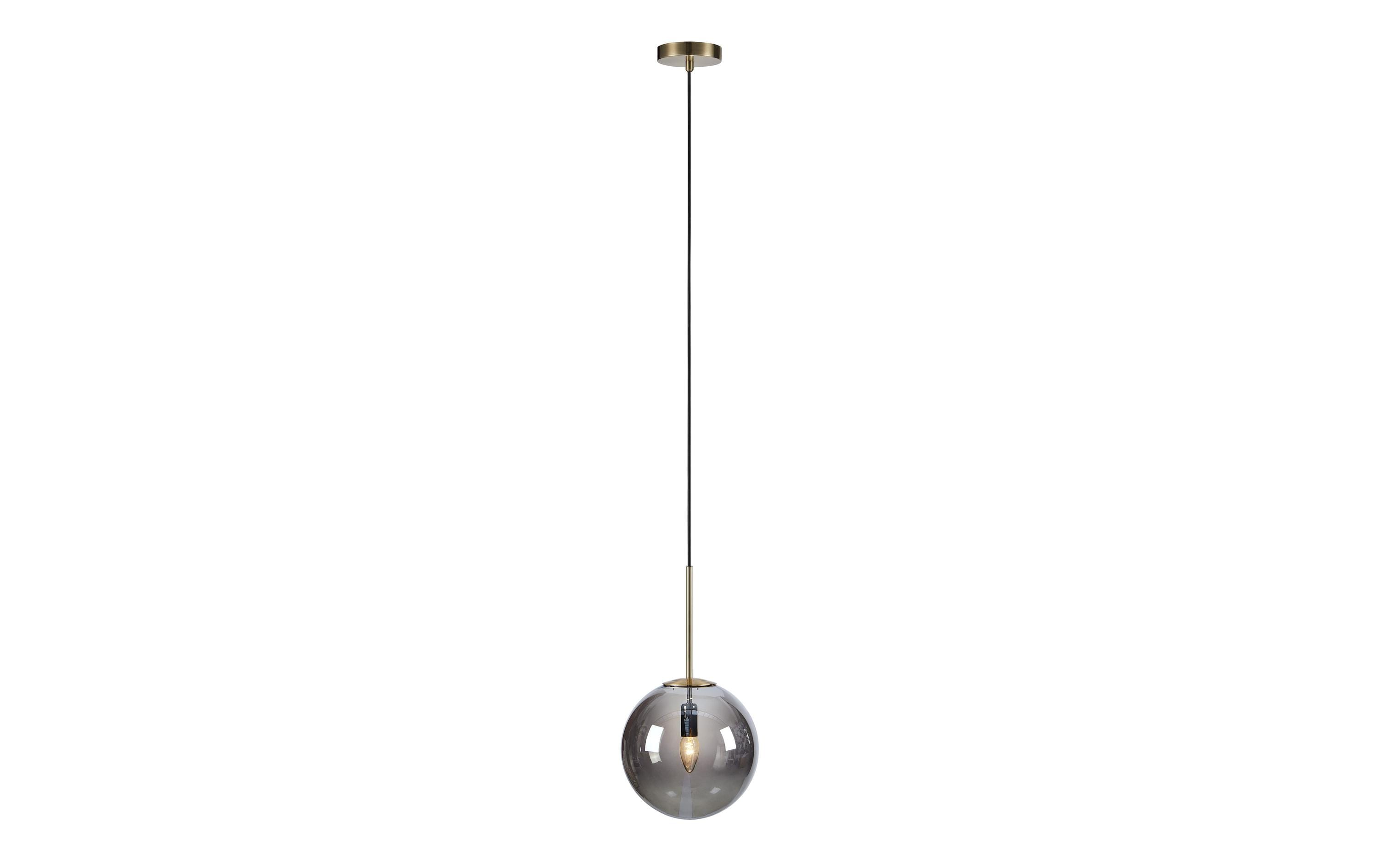 MARKSLOJD DIONE Pendelleuchte Smoke/Antique