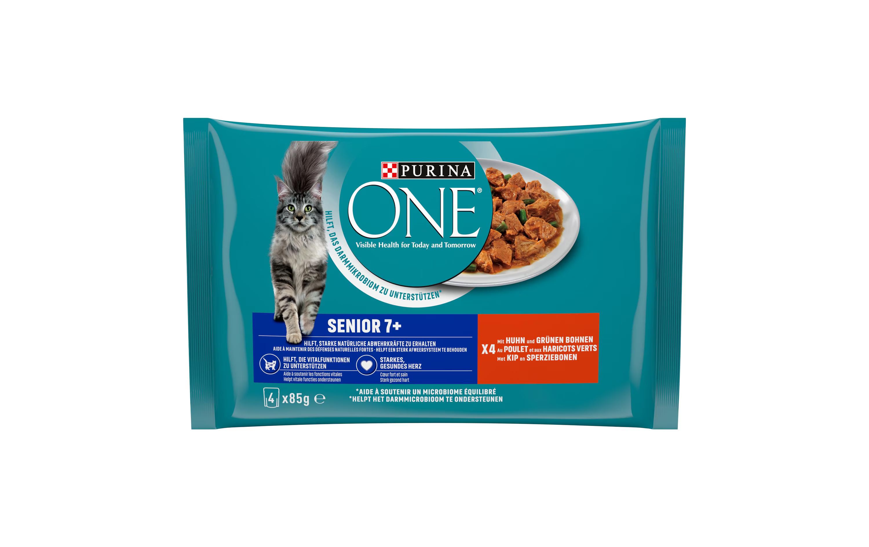 Purina One Nassfutter Senior 7+ Gelée Huhn