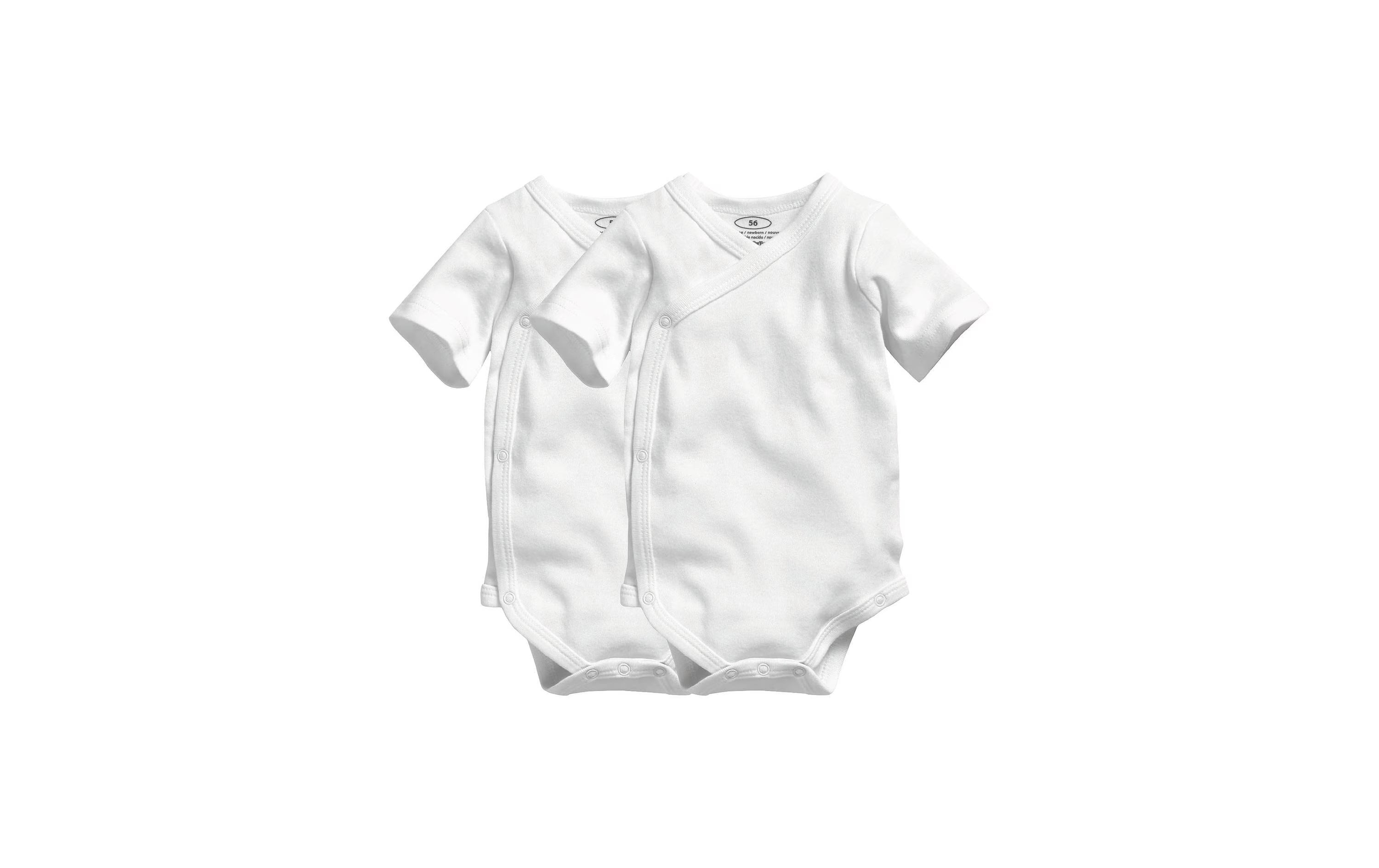 Playshoes Kurzarm-Wickelbody 2er Set