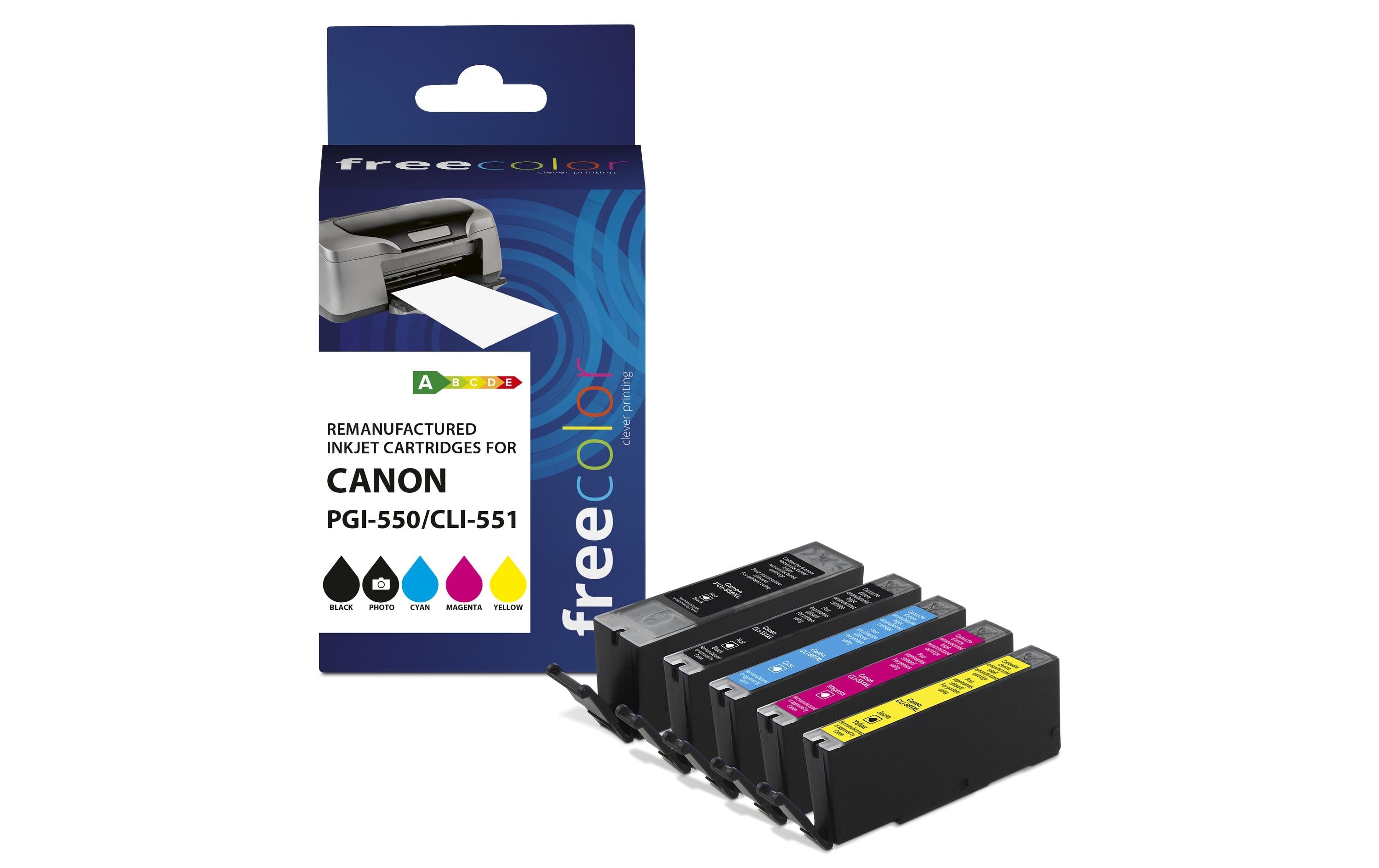 Free Color TinteCLI550/551 Multipack