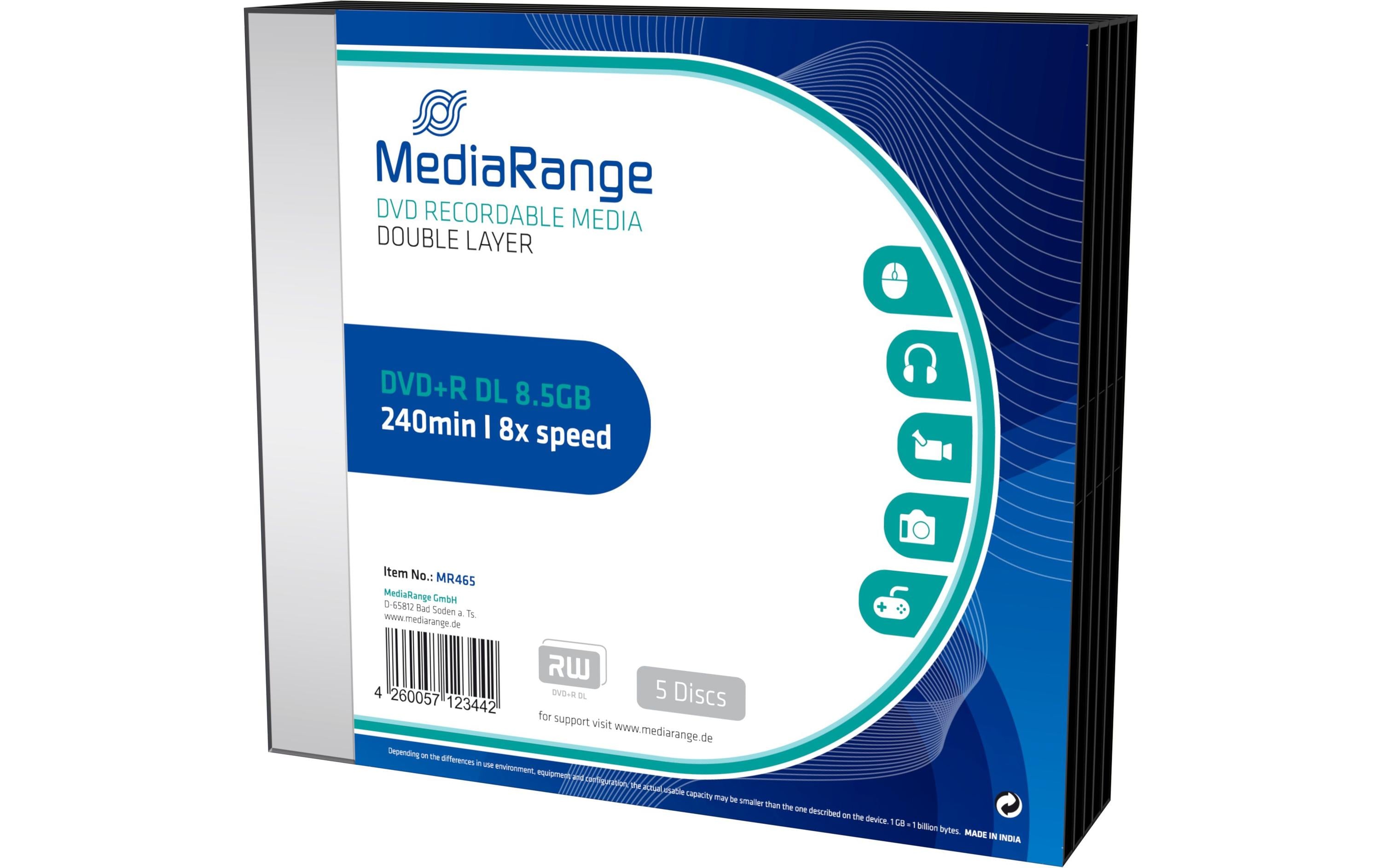 MediaRange DVD+R 8.5GB Double Layer