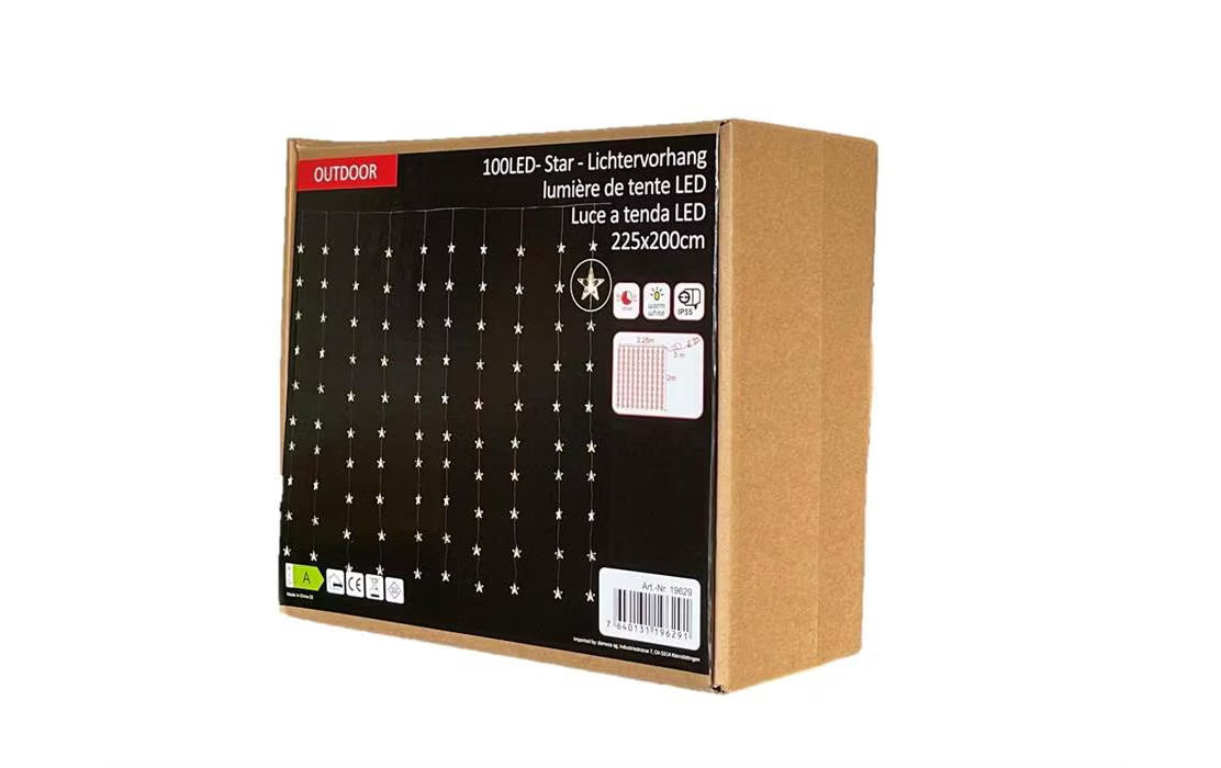 Dameco LED Lichtervorhang Sterne