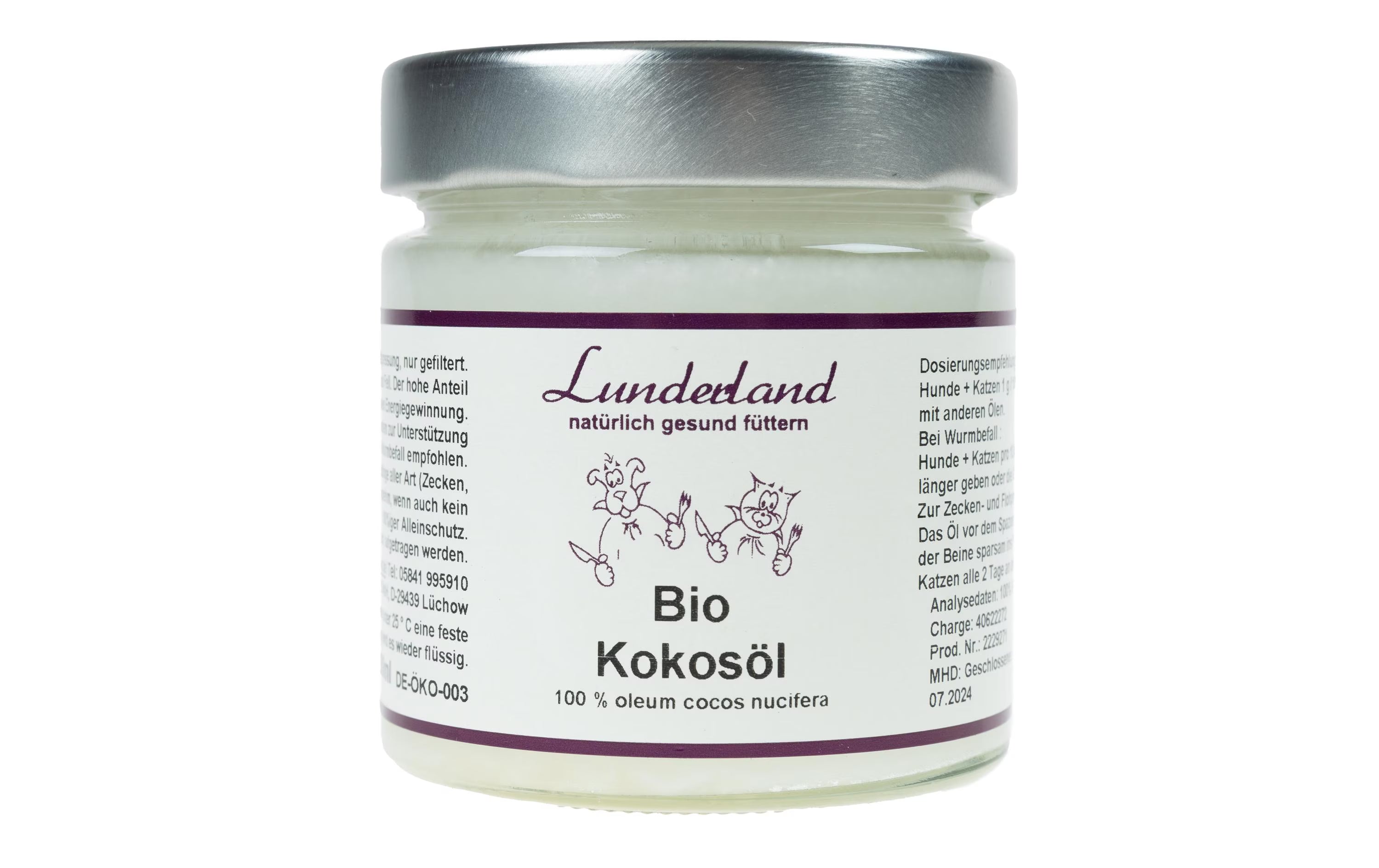 Lunderland Bio-Kokosöl