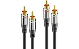 sonero, Audio-Kabel Cinch - Cinch 12.5 m