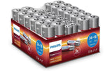 Philips Batterie Alkaline Pack, 40 Stück