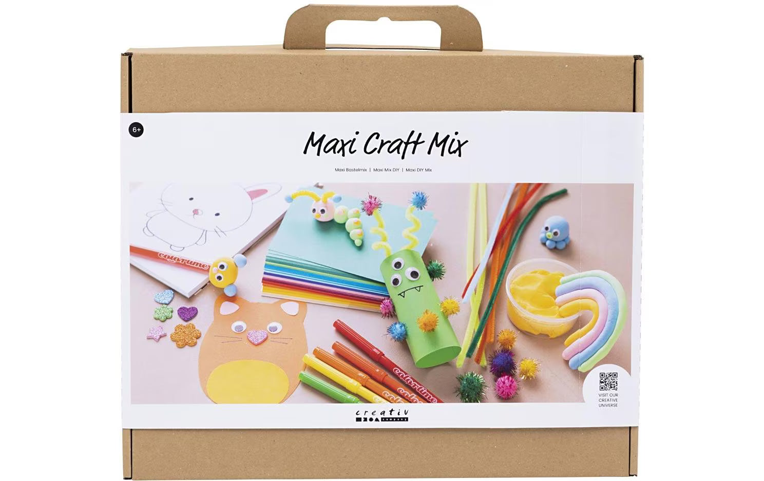 Creativ Company Bastelset Maxi Bastel Mix
